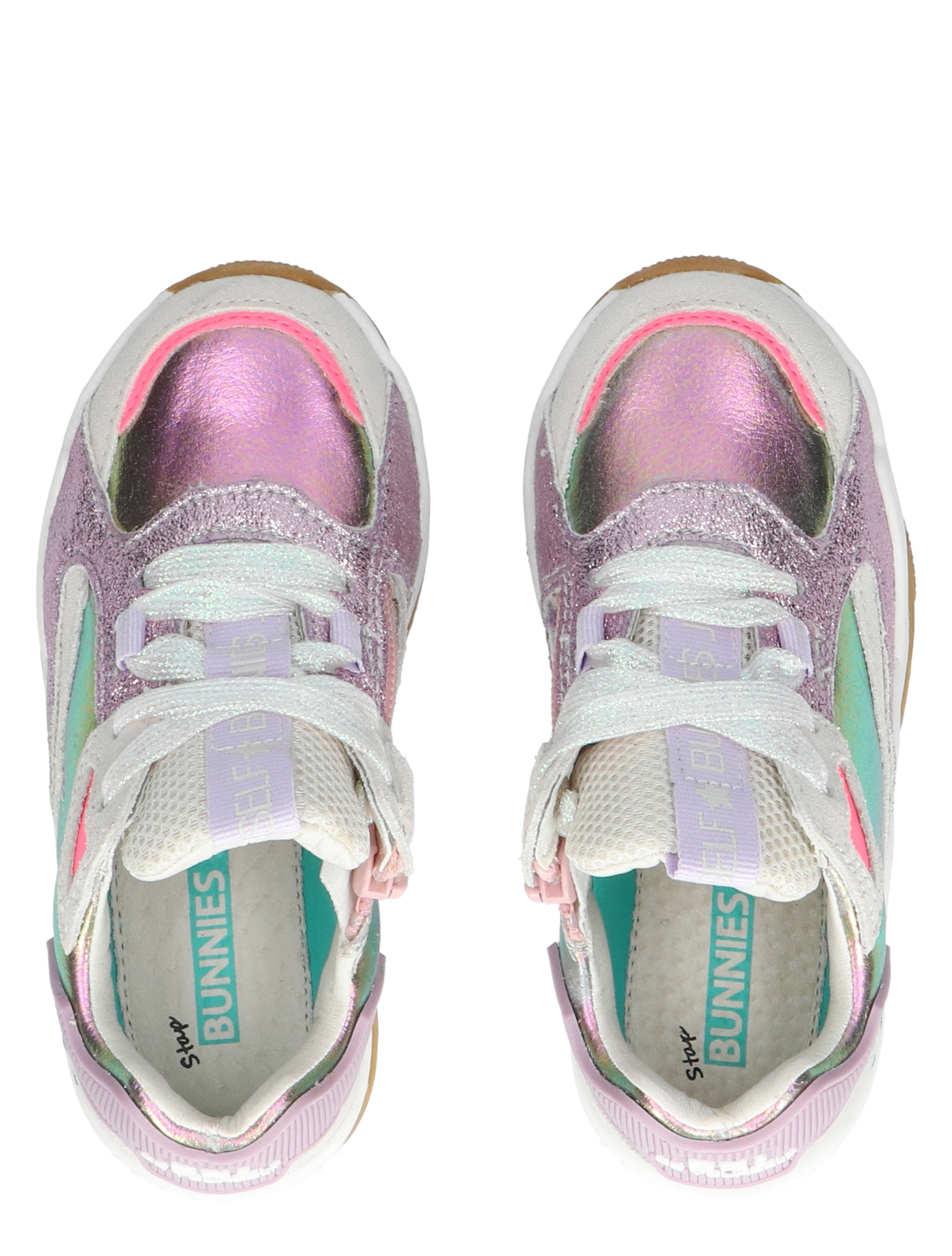 Bunnies - Cody Chunky 498 Multi Color - Meisjes - Lage Sneakers - Sneakers - 47147_59_7