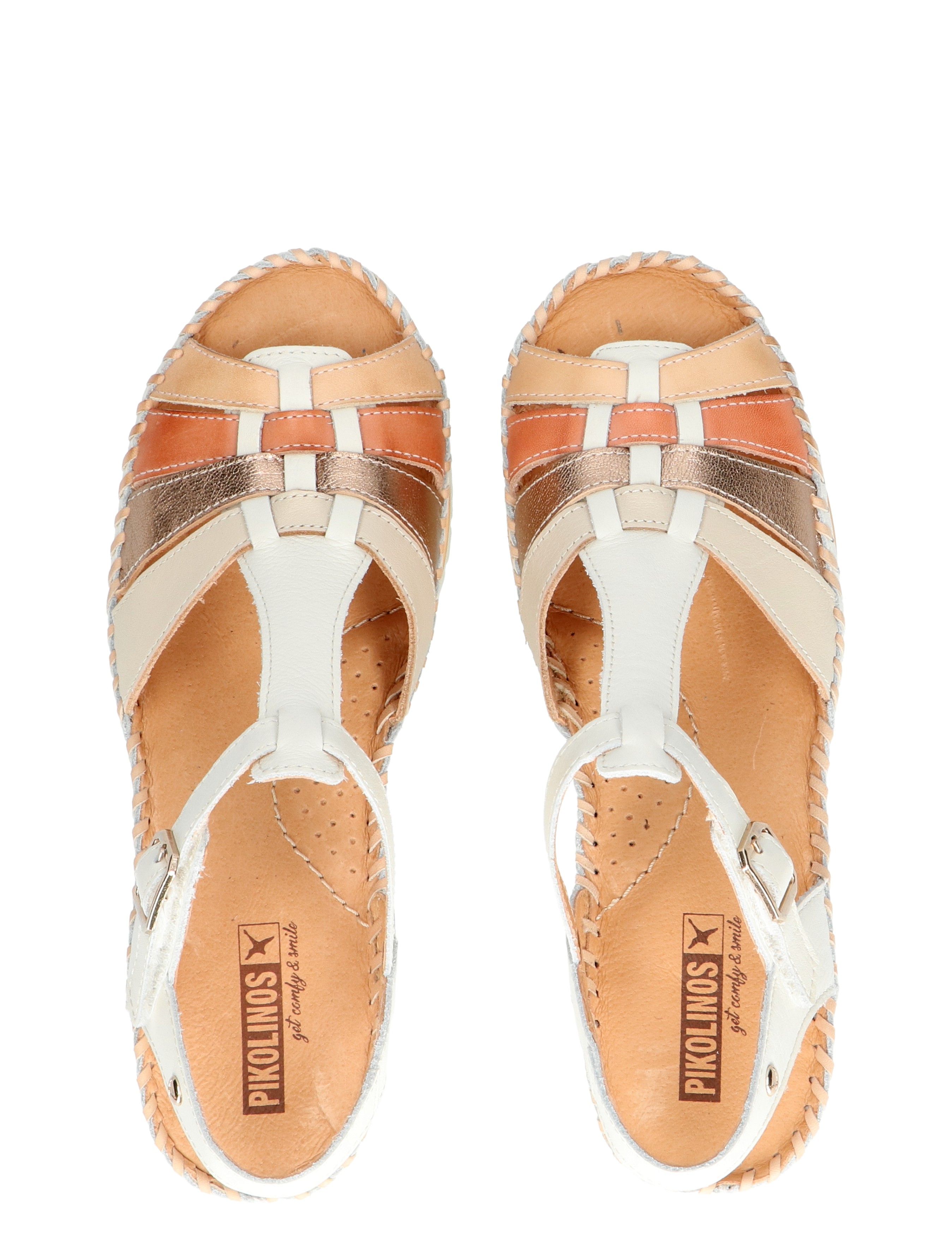 Pikolinos - W3Z-1836C1 Beige - Dames - Sandalettes - 47373_77_7