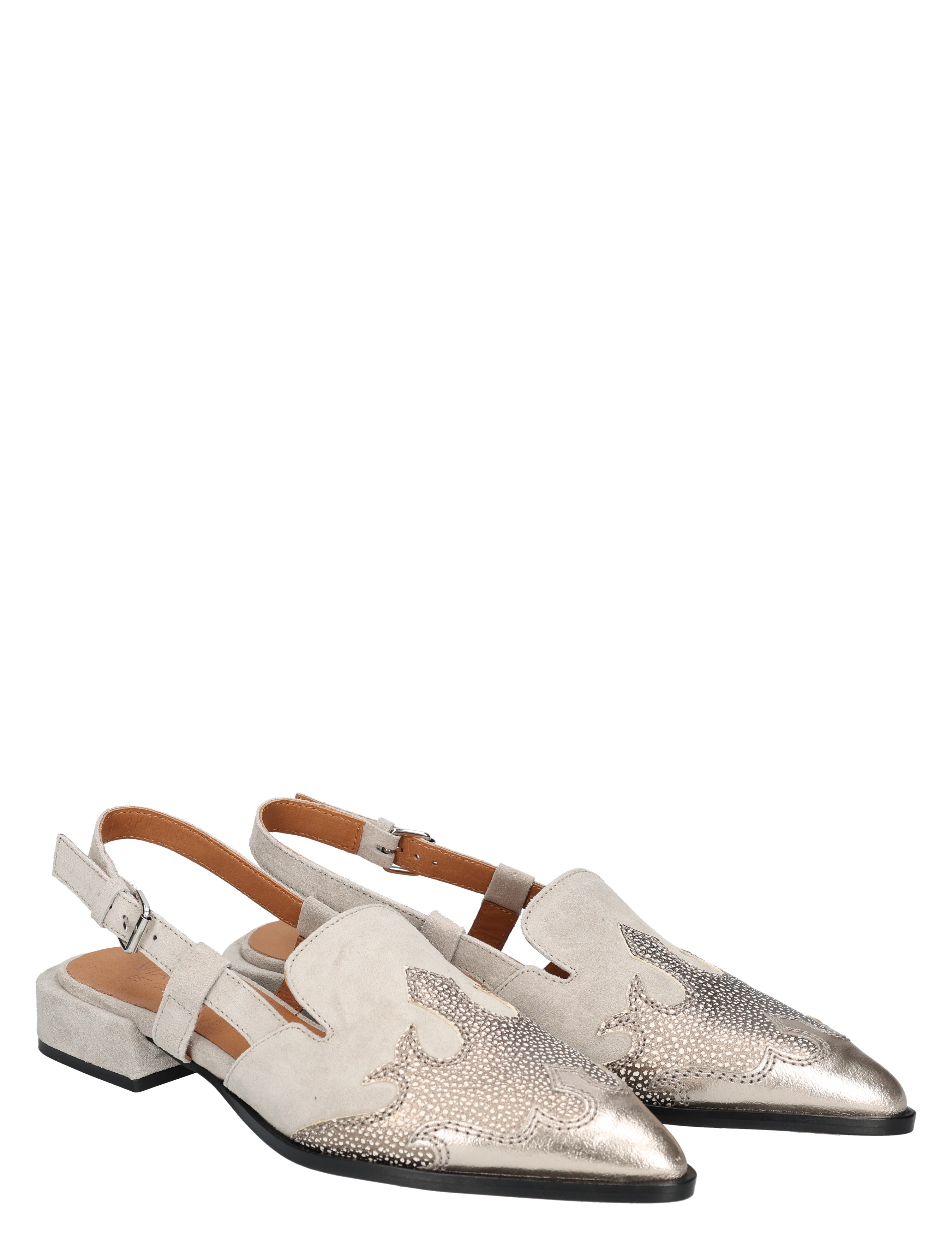 VIA VAI - Jazz Vaienna 62233 04-800 Soft Metallic Platino - Dames - Pumps - 50818_53_5