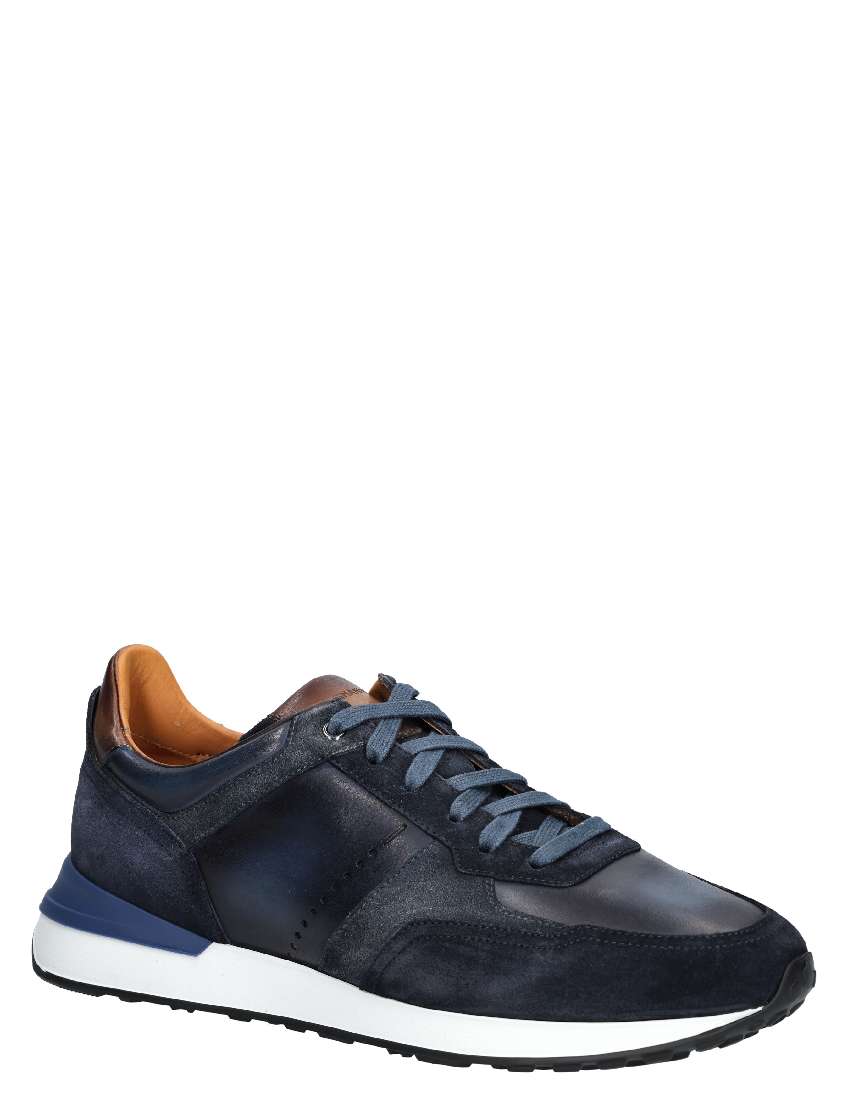 Magnanni - 24747 Blue - Heren - Veterschoenen - Casual Veterschoenen - 49119_33_3