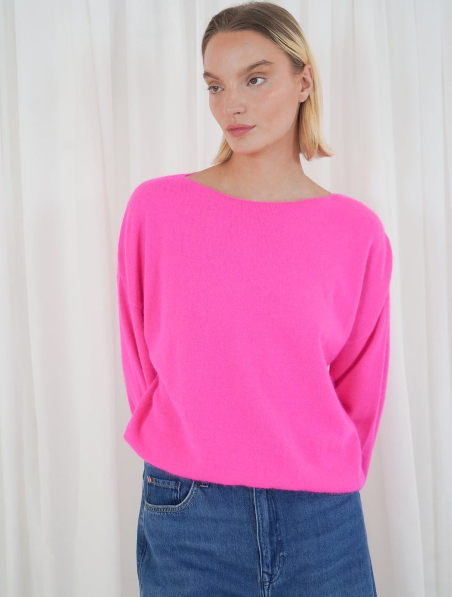 TWNS - Los Angeles Neon Pink - Dames - Truien en Sweaters - 50017_48_2