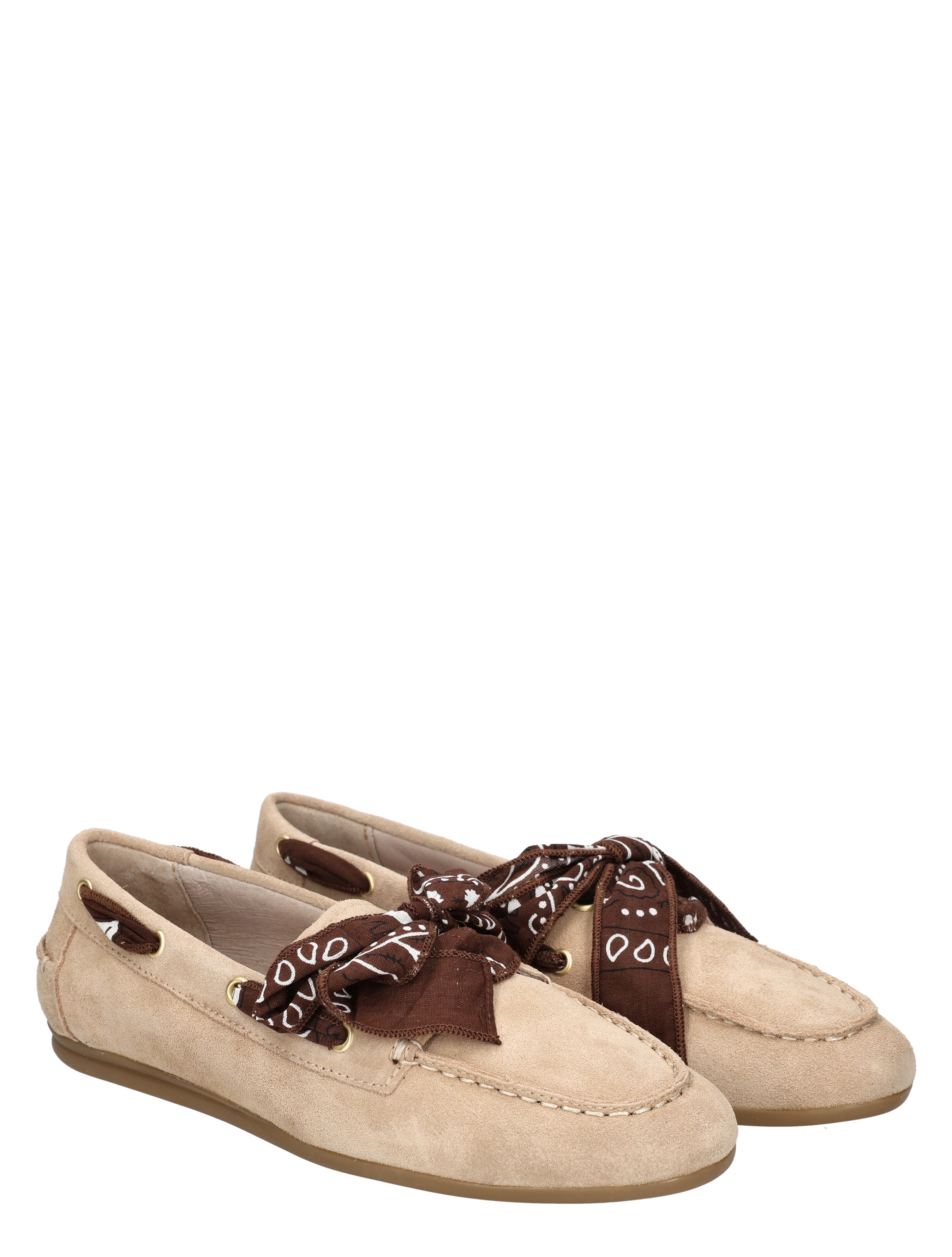loafers, suede, camel, bandana, brown