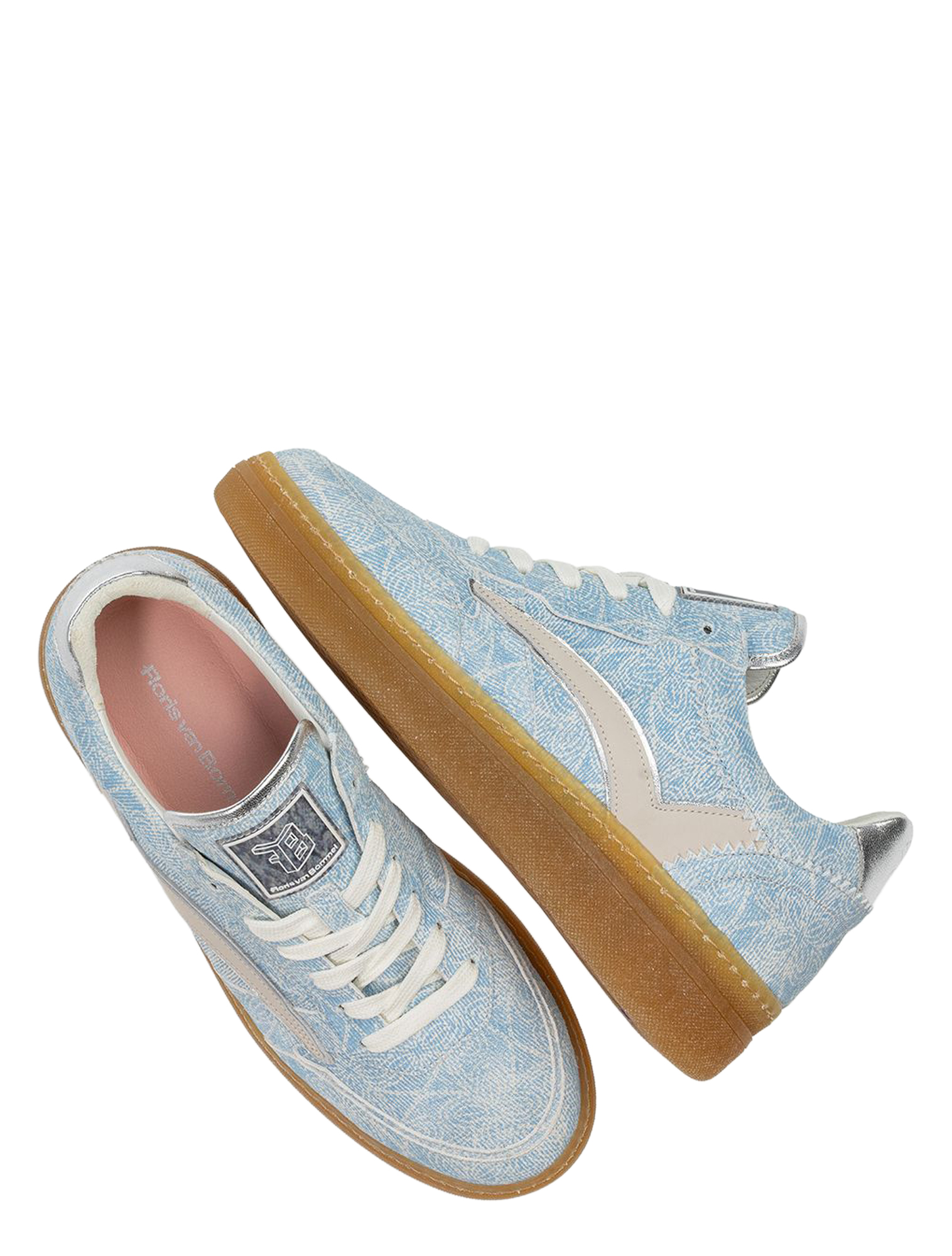 Floris van Bommel - Fygi 10158 01.06 Light Blue - Sneakers - Dames - Lage Sneakers - 51488_03_3
