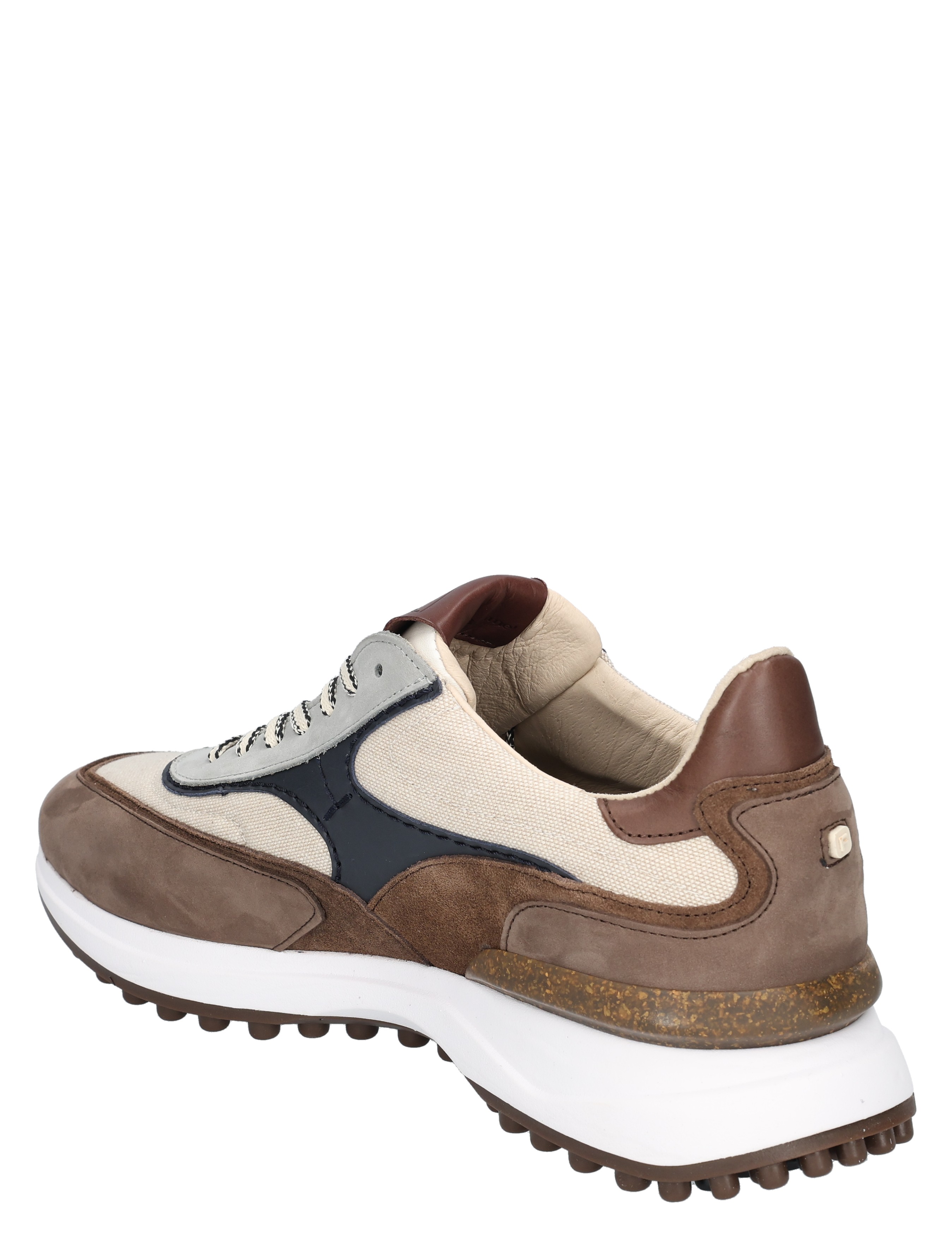 Floris van Bommel - Noppi 10207 26-01 Naturel G+ Wijdte - Heren - Lage Sneakers - Sneakers - 50659_27_4