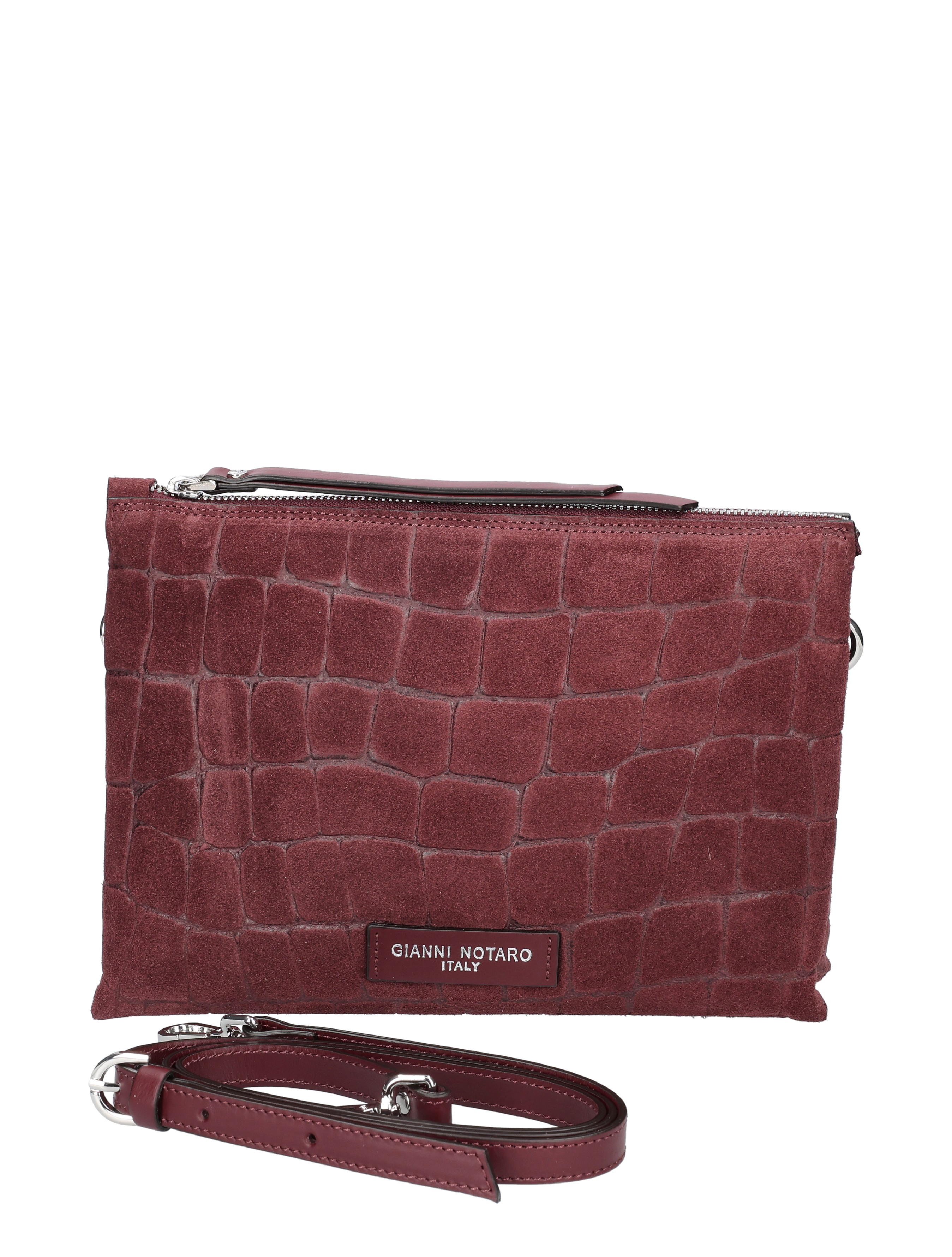 Carol J - 335 Suede Cocco Bordo - Schoudertassen - Dames - 52324_42_2