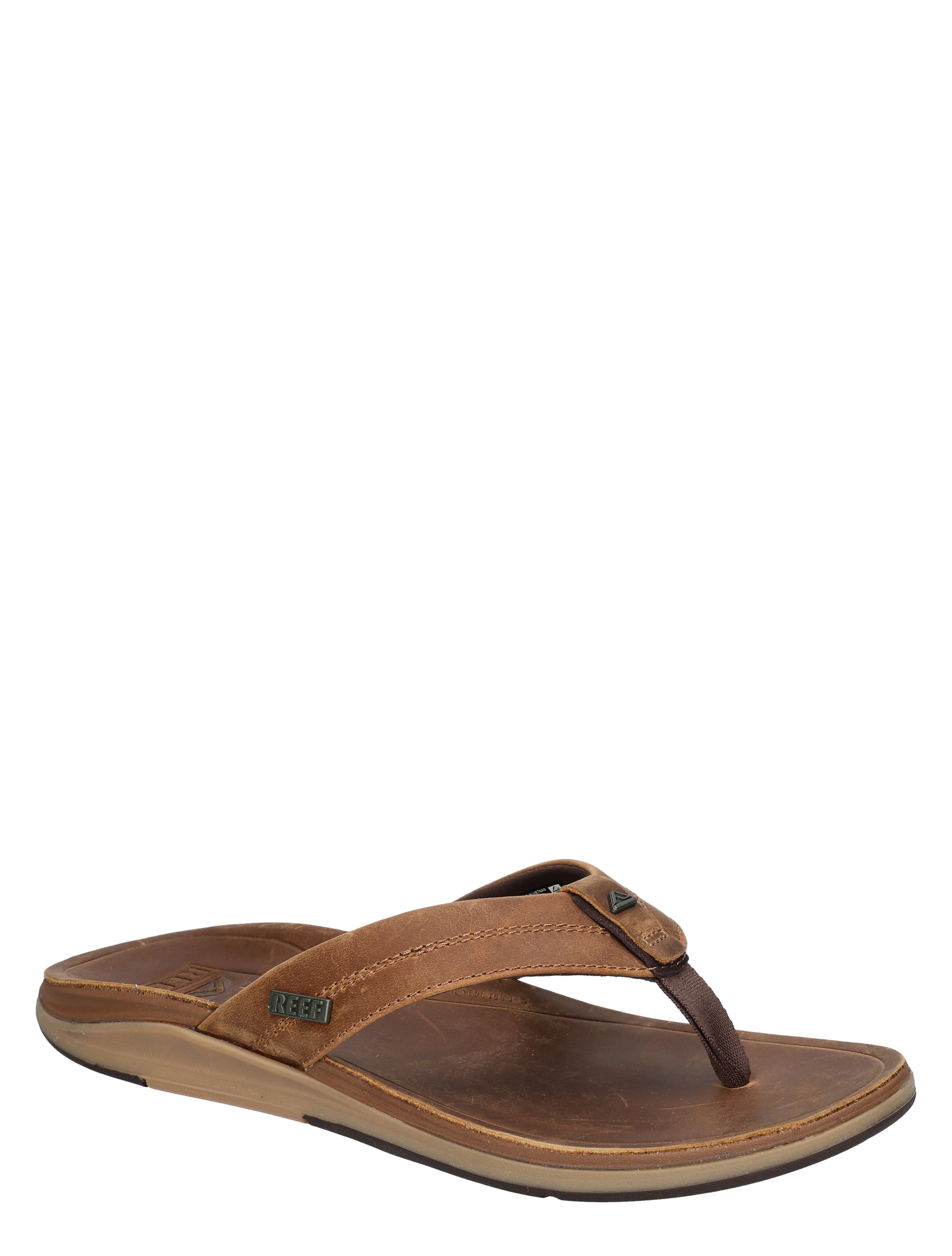 slipper, sandalen, leo, bruin, thong