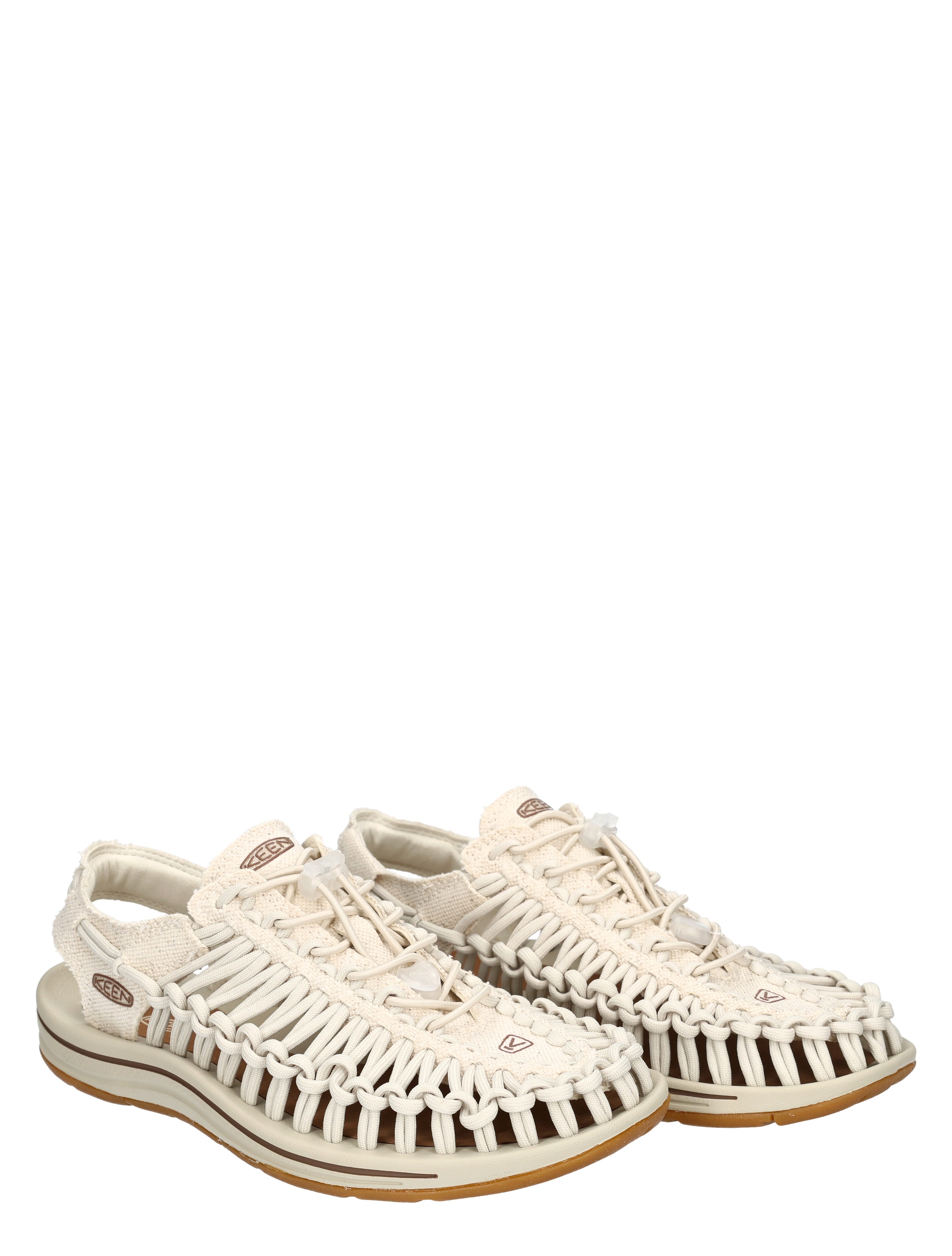 Keen Footwear - Uneek Canvas D 1026231 Natural Birch - Dames - Sandalen - 50325_77_5