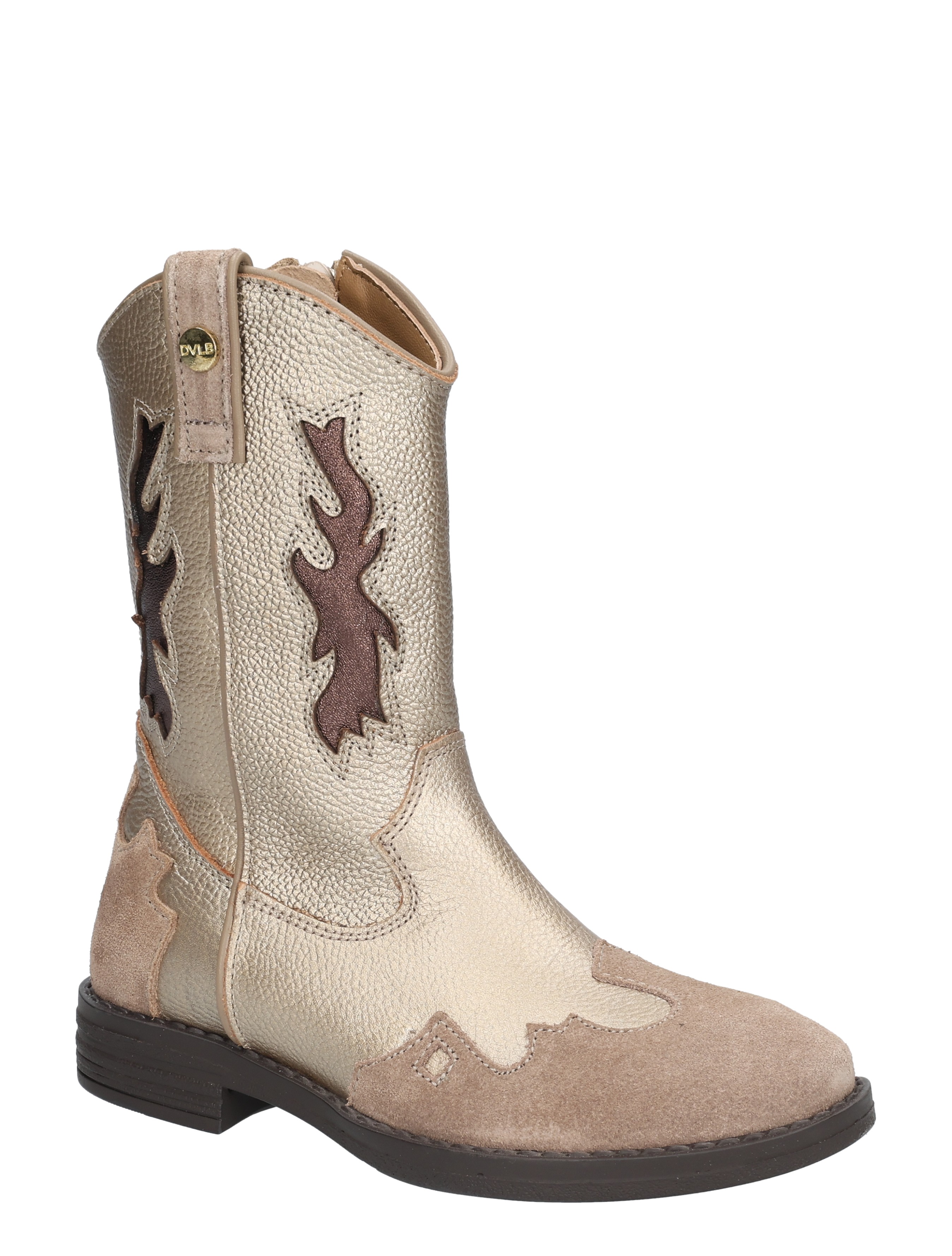 Develab - 44418 351 Gold Metallic - Meisjes - Boots - Cowboylaarzen - 49250_53_3
