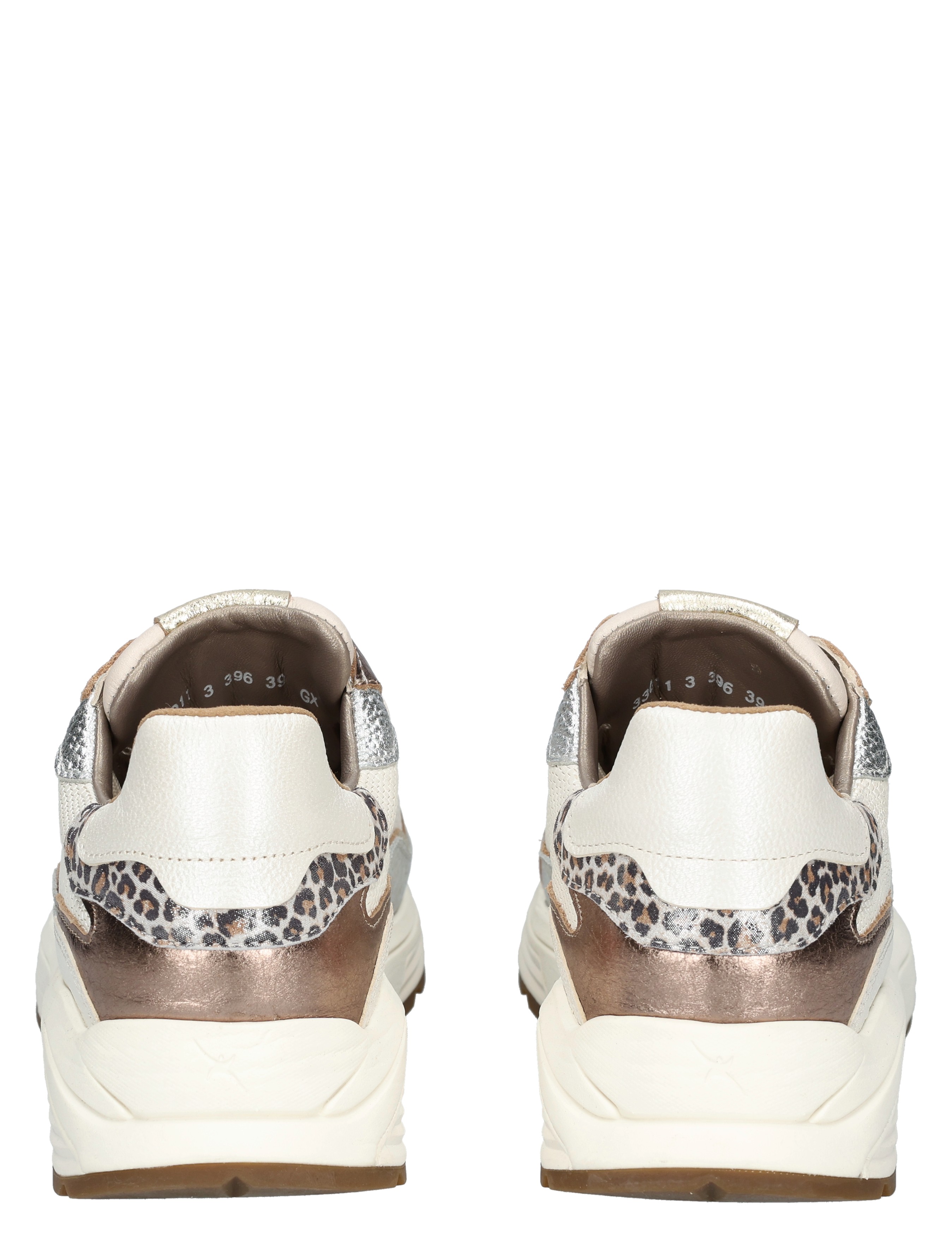 Xsensible - 33011.3 Rainbow Metallic 396 Bronze Combi G- Wijdte - Dames - Veterschoenen - Casual Veterschoenen - 50407_77_7