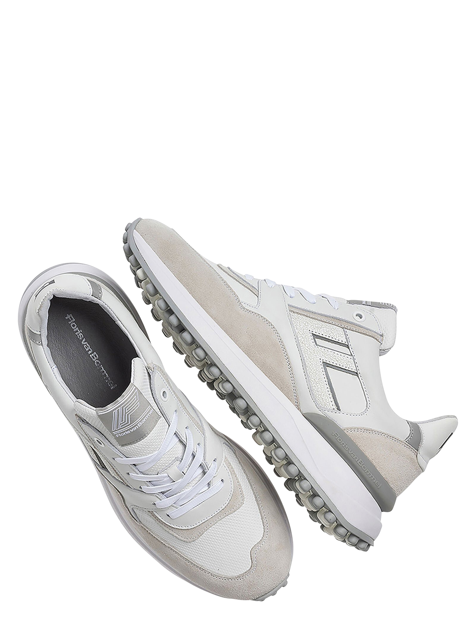 Floris van Bommel - Noppi SFM-10139 29.10 White G+ Wijdte - Heren - Lage Sneakers - Sneakers - 46537_88_2