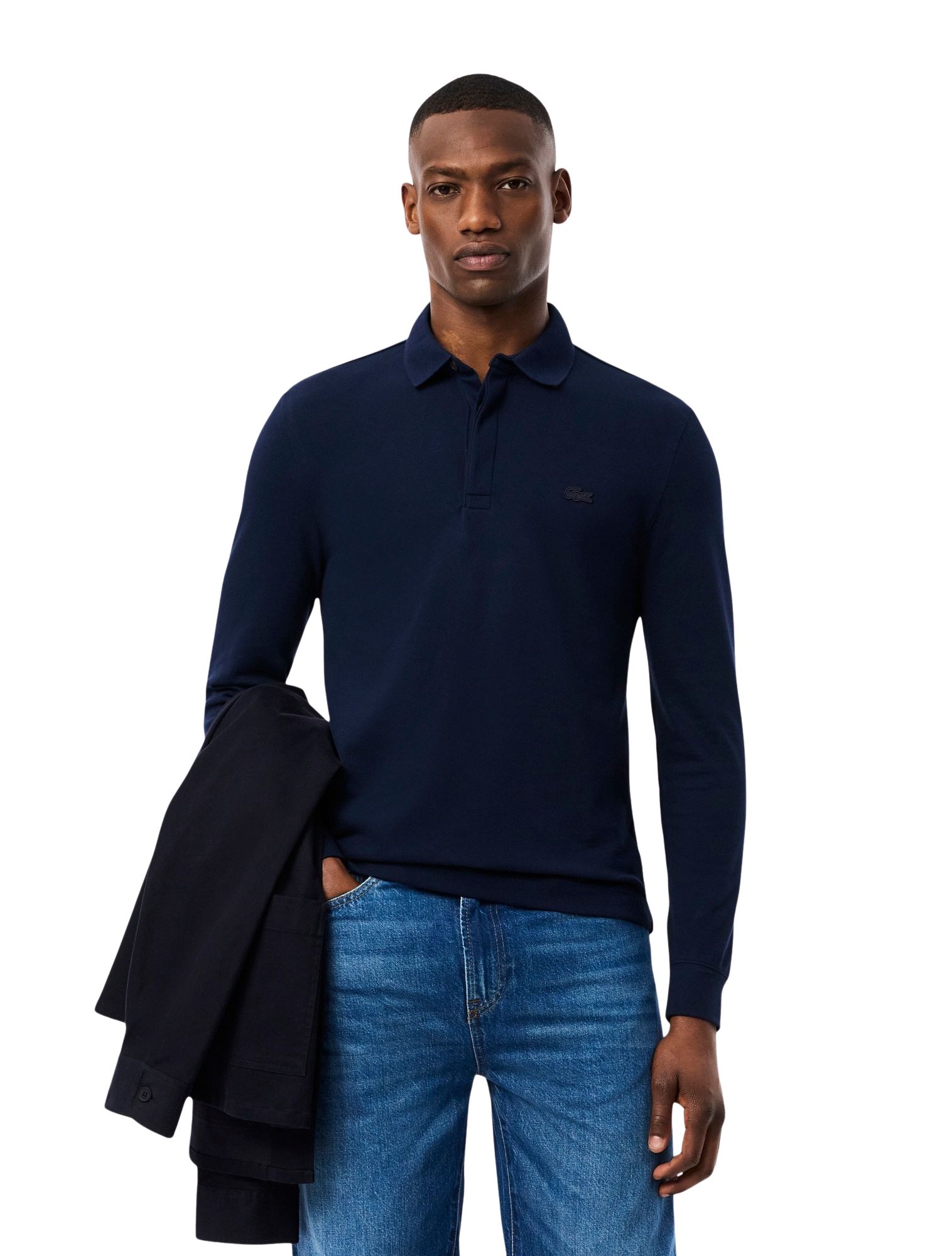 Lacoste - PH2481 166 Marine - Heren - Truien & Sweaters - 48536_33_1
