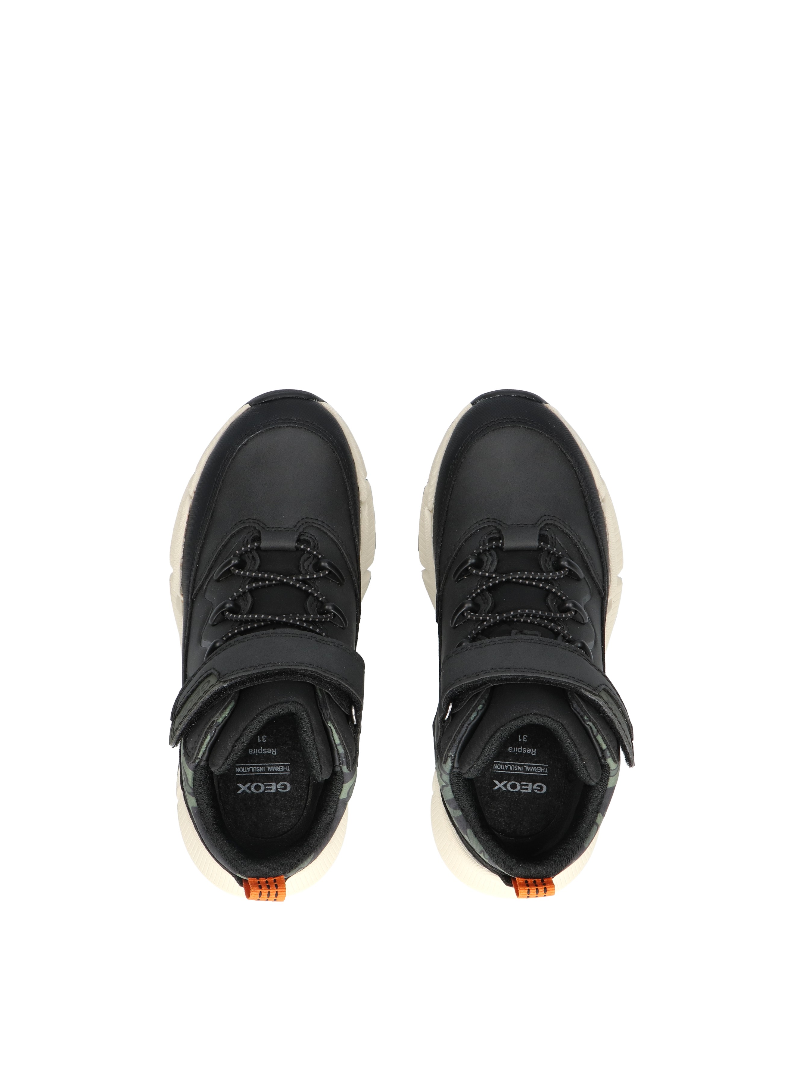 Geox - Flexyper Plus TMB 0MEMN C0033 Black Military - Jongens - Boots - Veter Boots - 48248_66_7