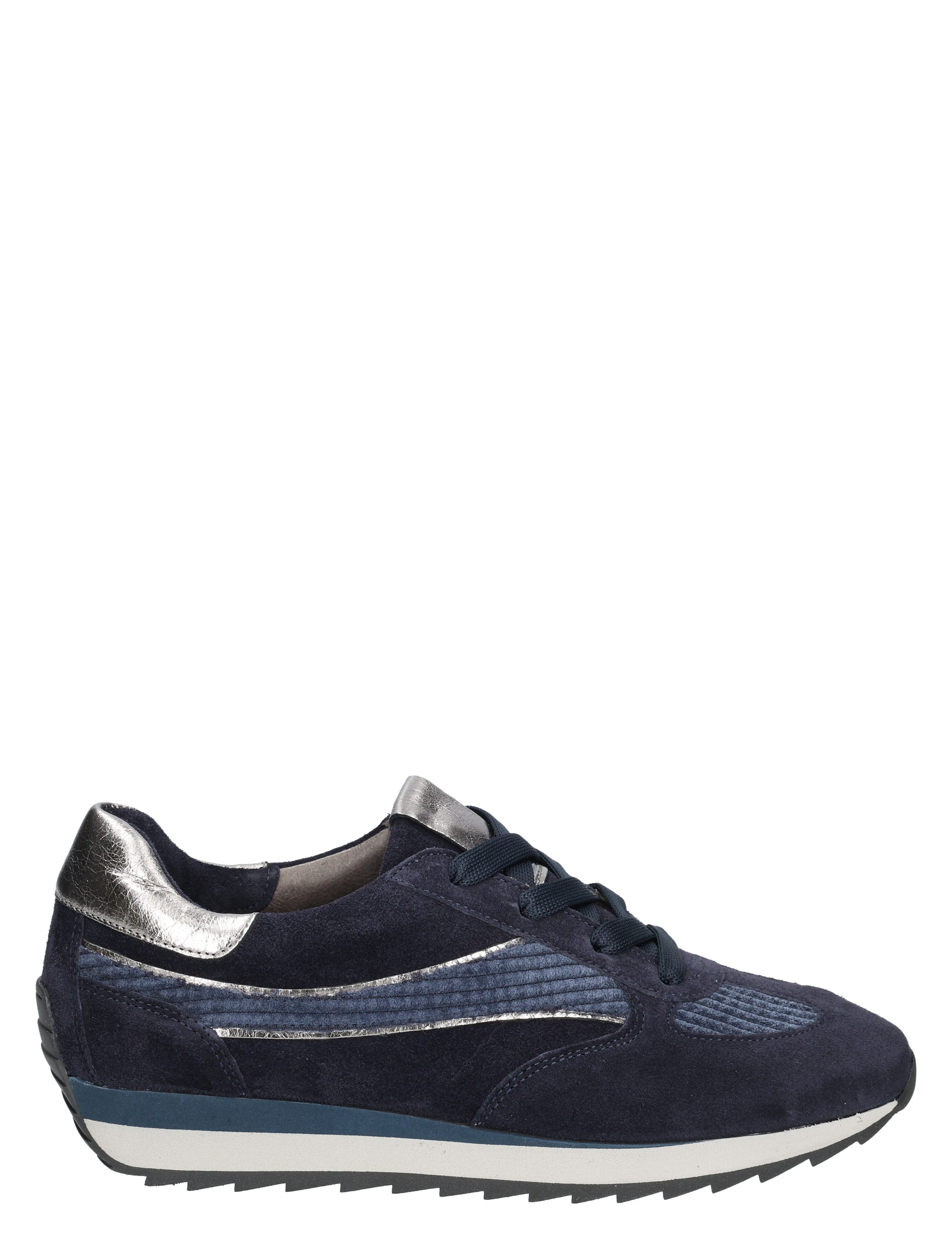Softwaves - 9.32.04 003 Suede Blue Ink - Dames - Veterschoenen - Casual Veterschoenen - 48882_33_1