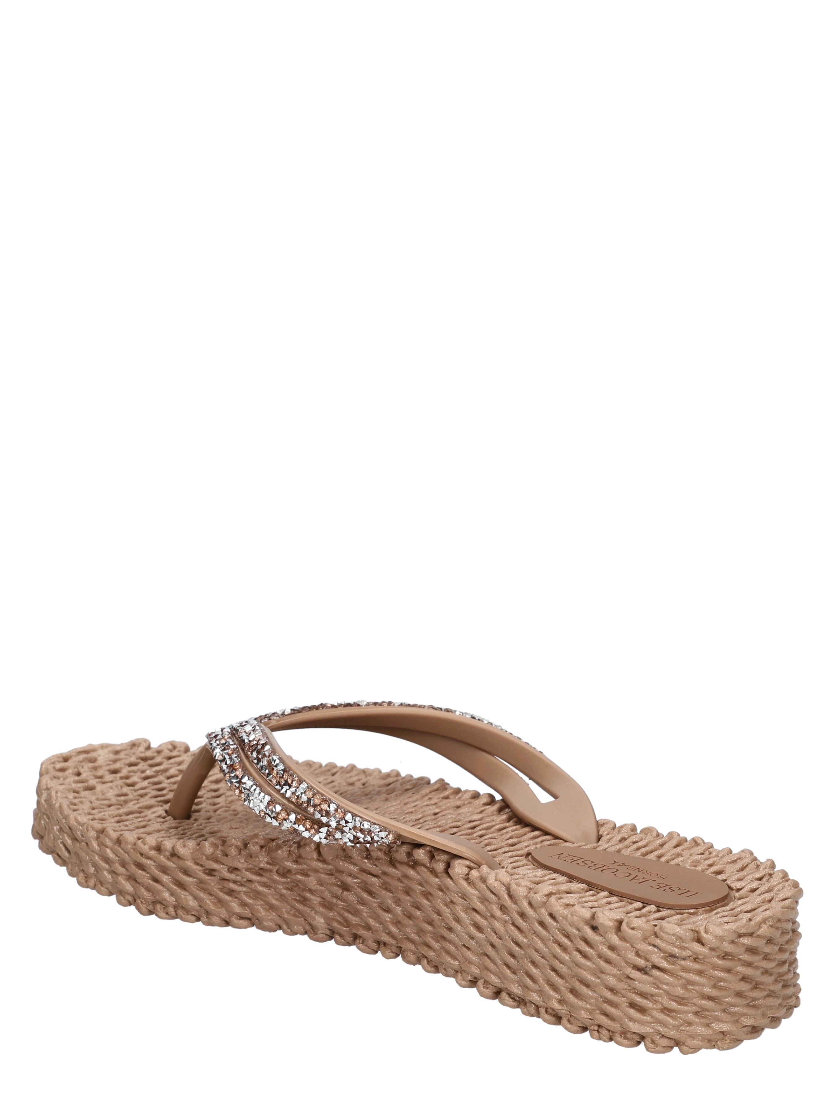 wedge, flip-flop, sandals, esparta, crystal strap, jute sole