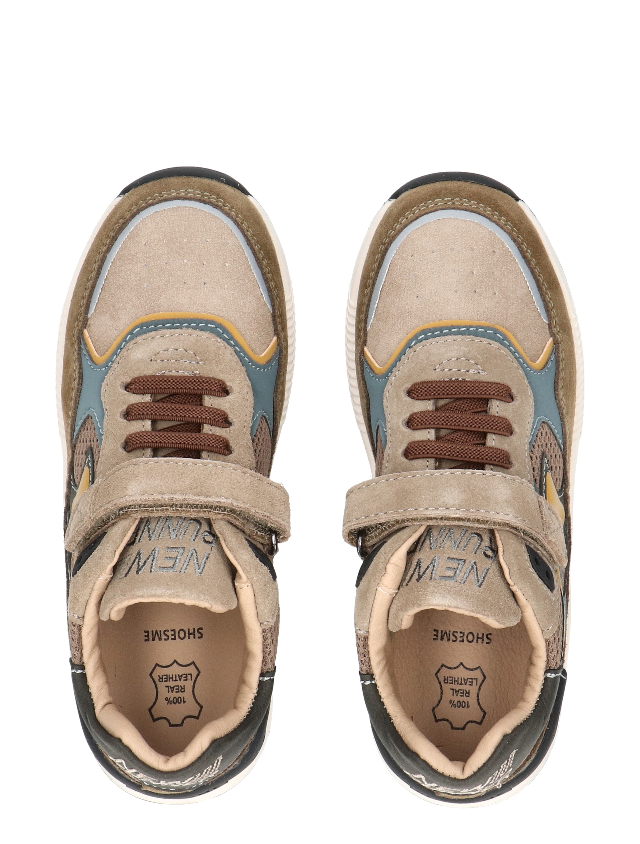 sneakers, kids, canvas, velcro, petrol-tawn