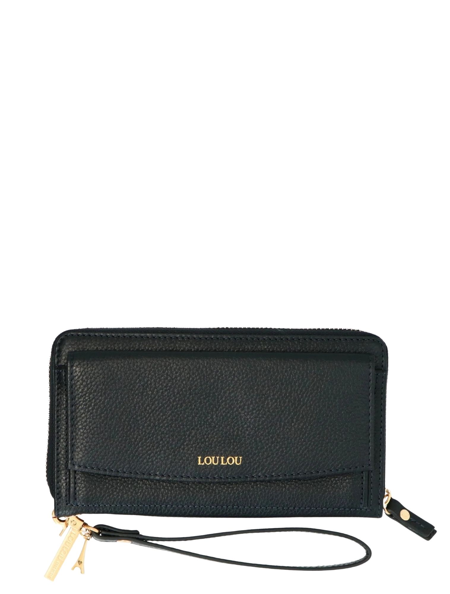 LouLou Essentiels - SLB 050 Dark Navy - Dames - Portemonnees - 50829_30_1