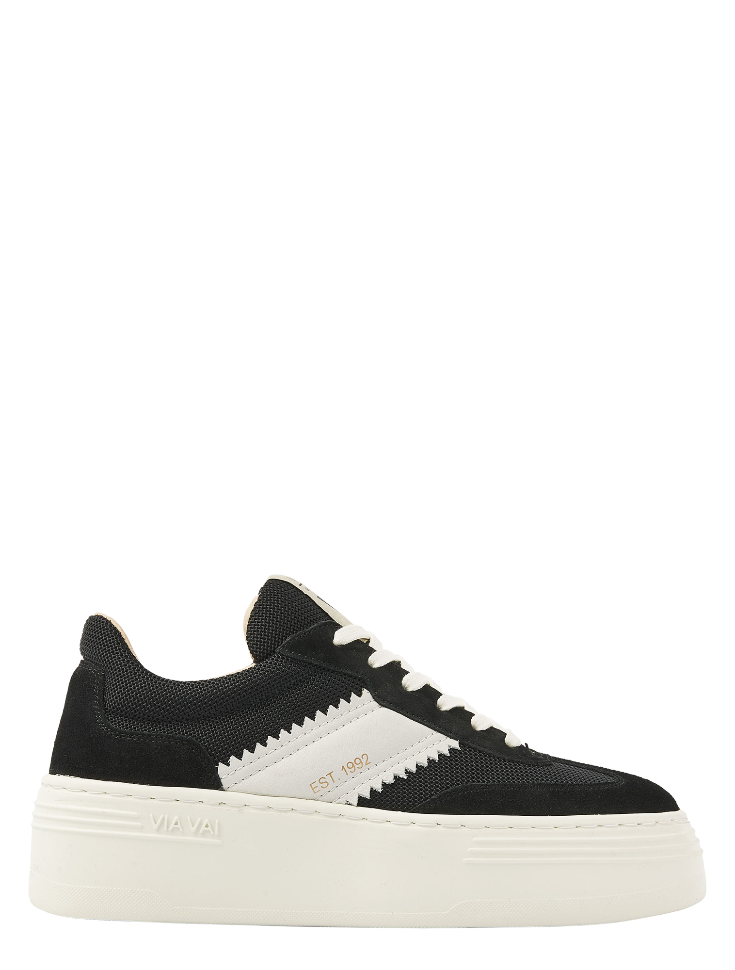 VIA VAI - Isa Lou 62342 01-900 Black - Sneakers - Dames - Lage Sneakers - 50078_11_1