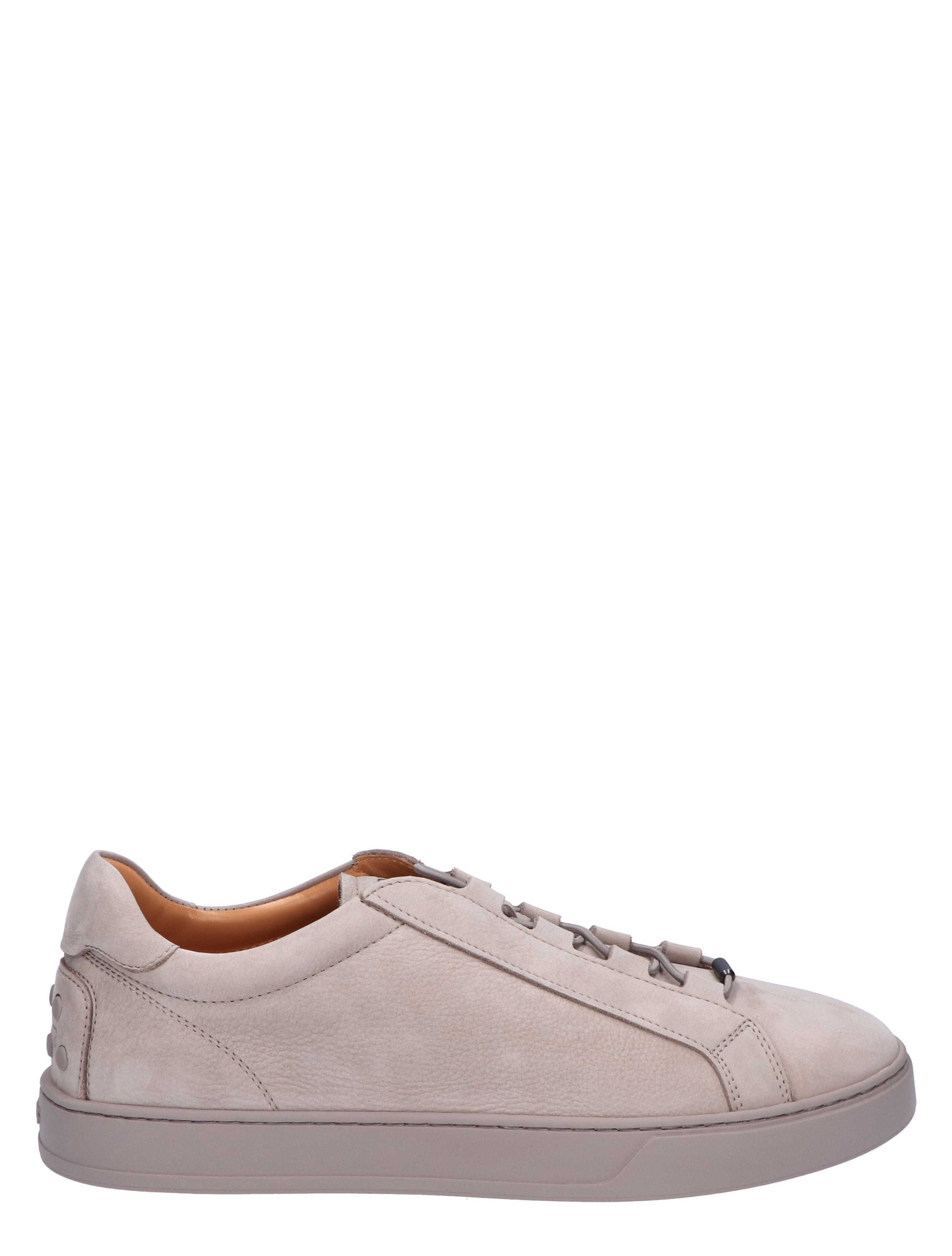 Tods - Sneakers in Nubuck C416 Beige - Heren - Lage Sneakers - Sneakers - 46630_77_1