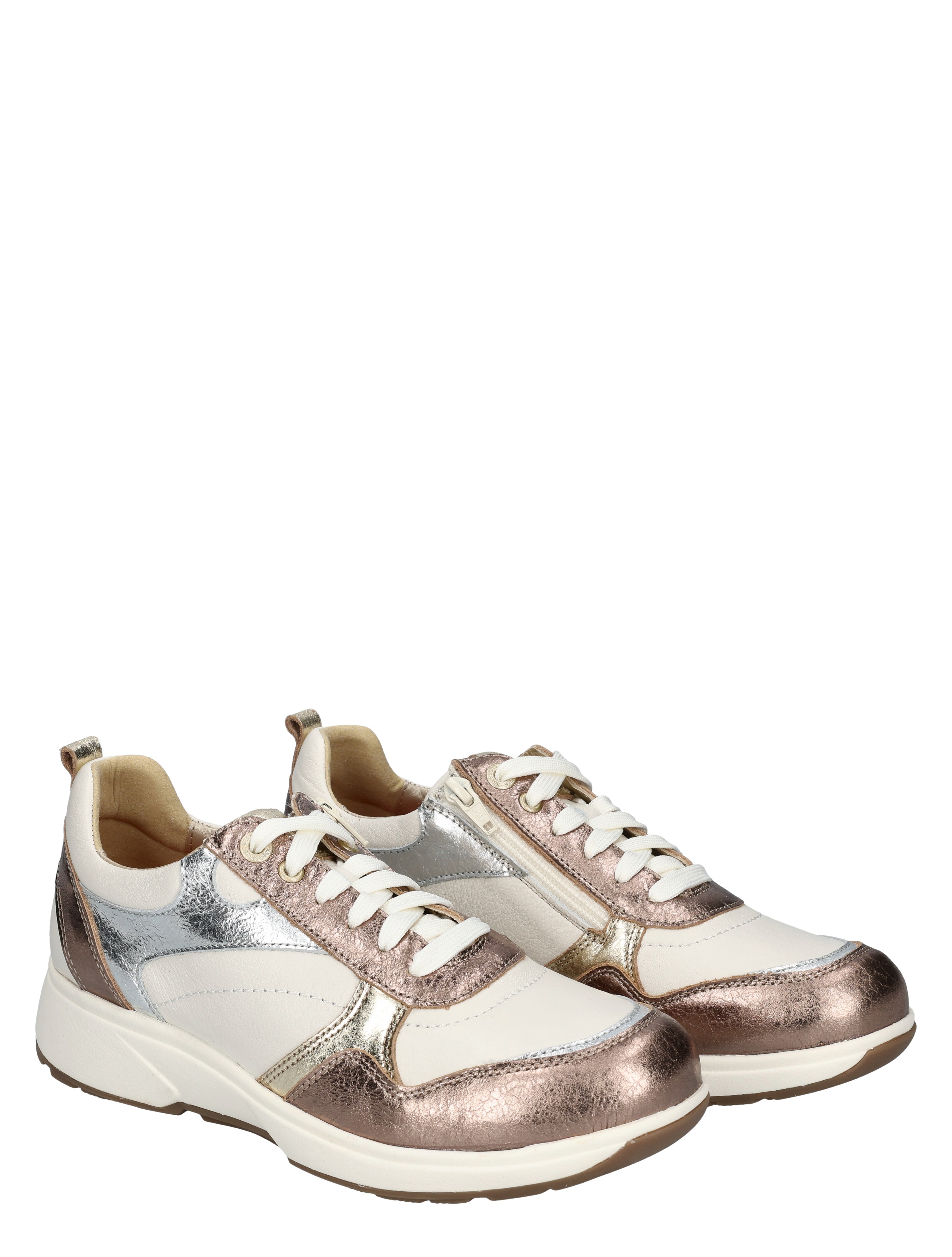 Xsensible - 30230.3 Pula 396 Bronze Combi H-Wijdte - Dames - Veterschoenen - Casual Veterschoenen - 50410_77_5
