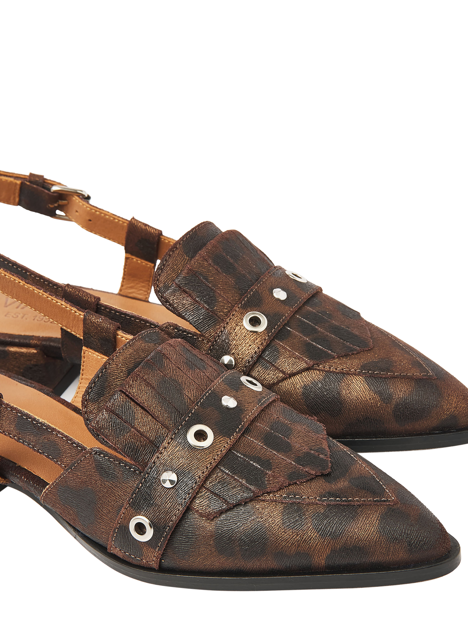 VIA VAI - Jazz Tammi 62347 01-1301 Leopard - Dames - Slingbacks - 50081_22_5