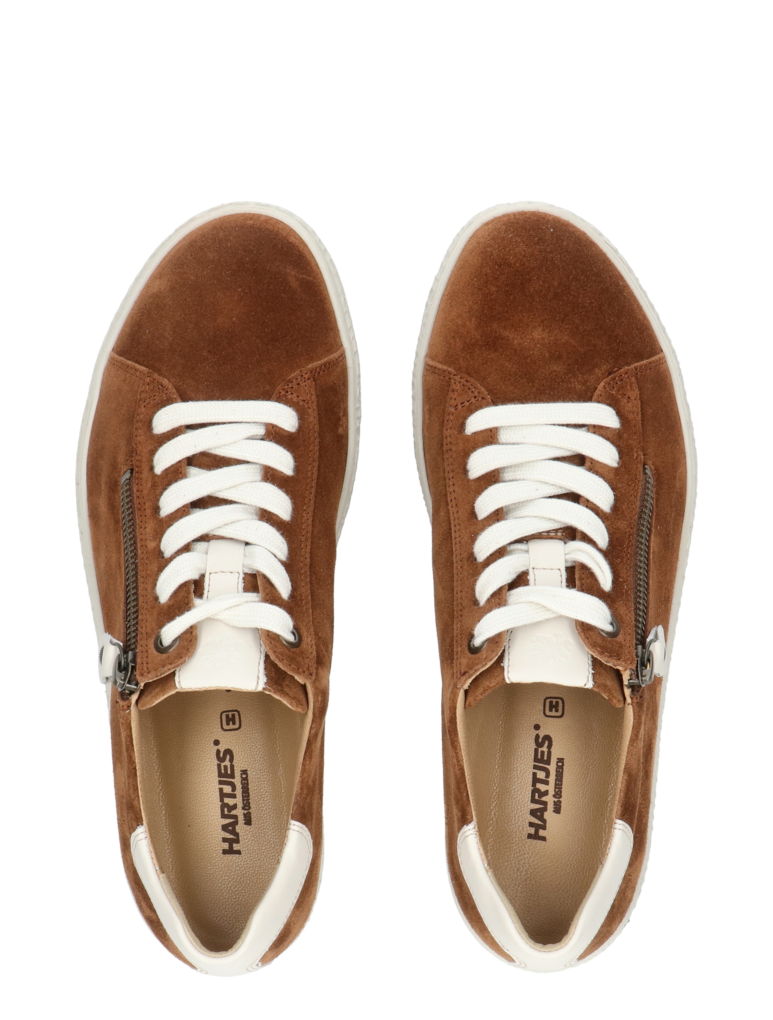 Hartjes - Phil Cognac H-wijdte - Dames - Veterschoenen - Casual Veterschoenen - 50536_22_7