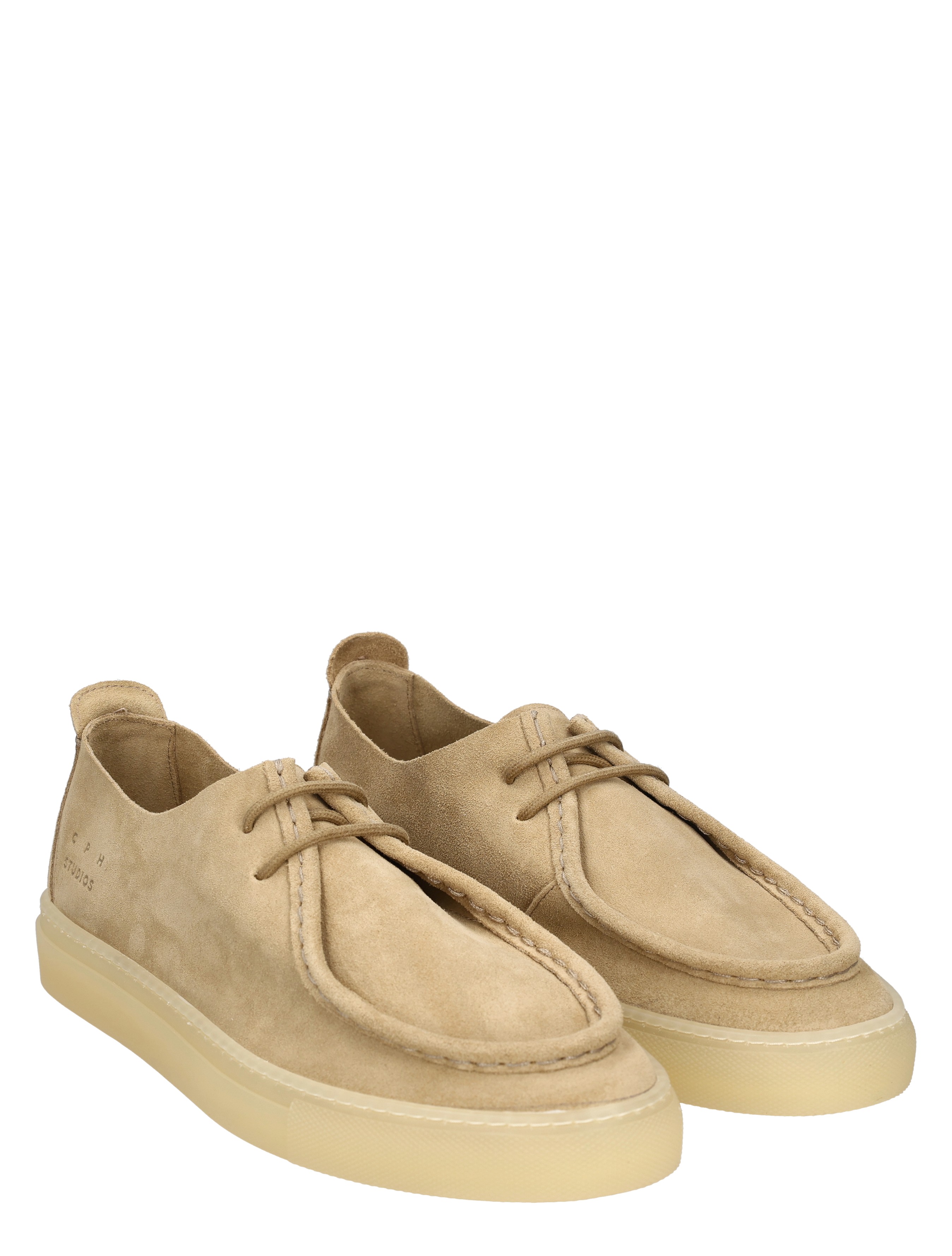 Copenhagen Studios - CPH 172 Suede Sand - Dames - Veterschoenen - Casual Veterschoenen - 50645_77_6
