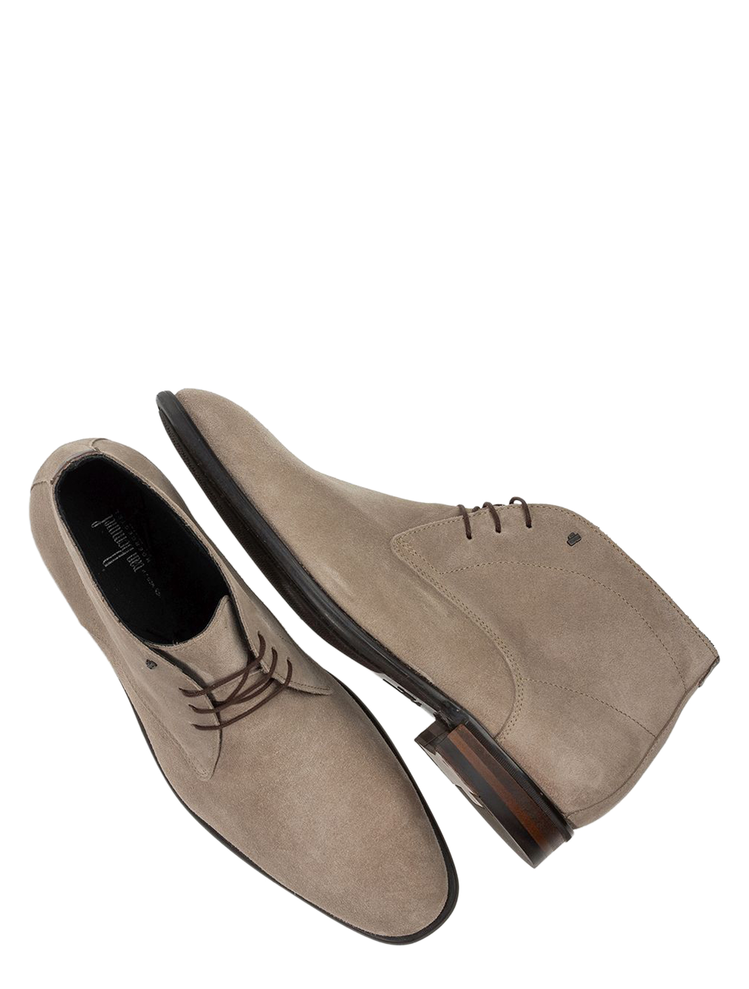 l匸uit, tan suede, laarzen, veterschoen, nette schoen