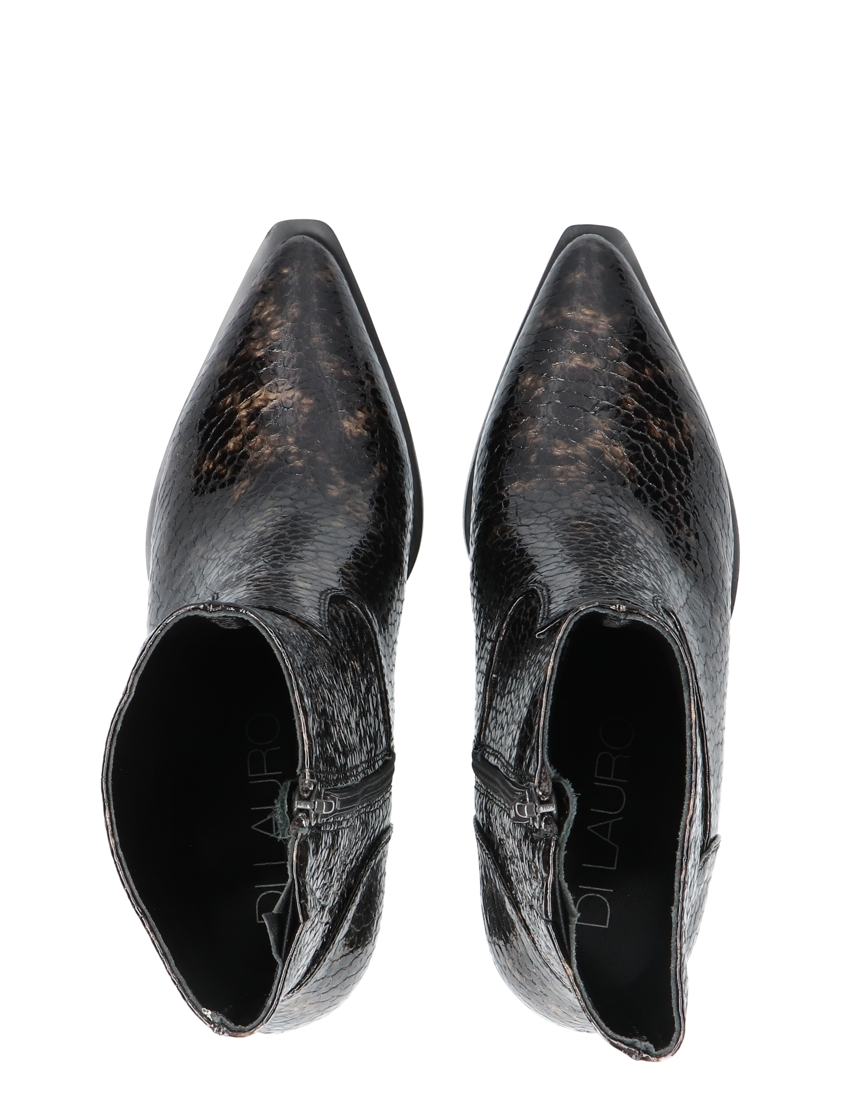 Di Lauro - Carla Brown Patent - Dames - Boots - Enkellaarsjes - 49516_20_7