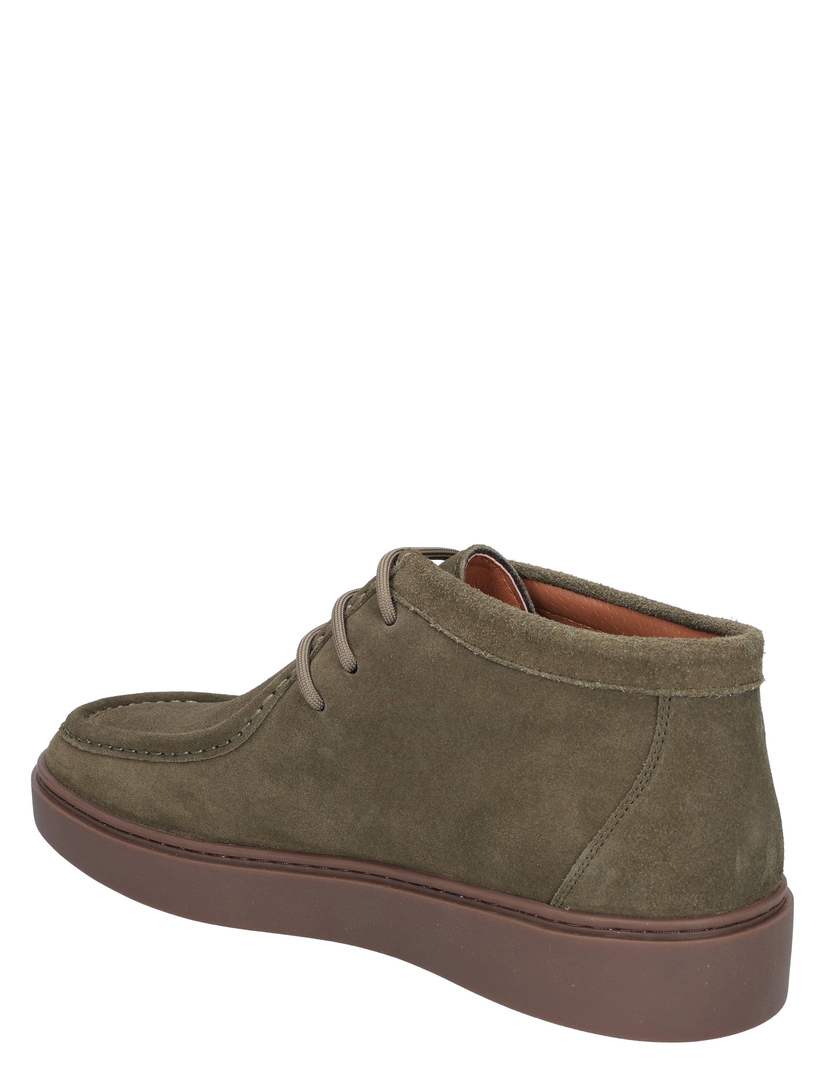 wedge-sole, ankle-boot, suede, olive-green, lace-up