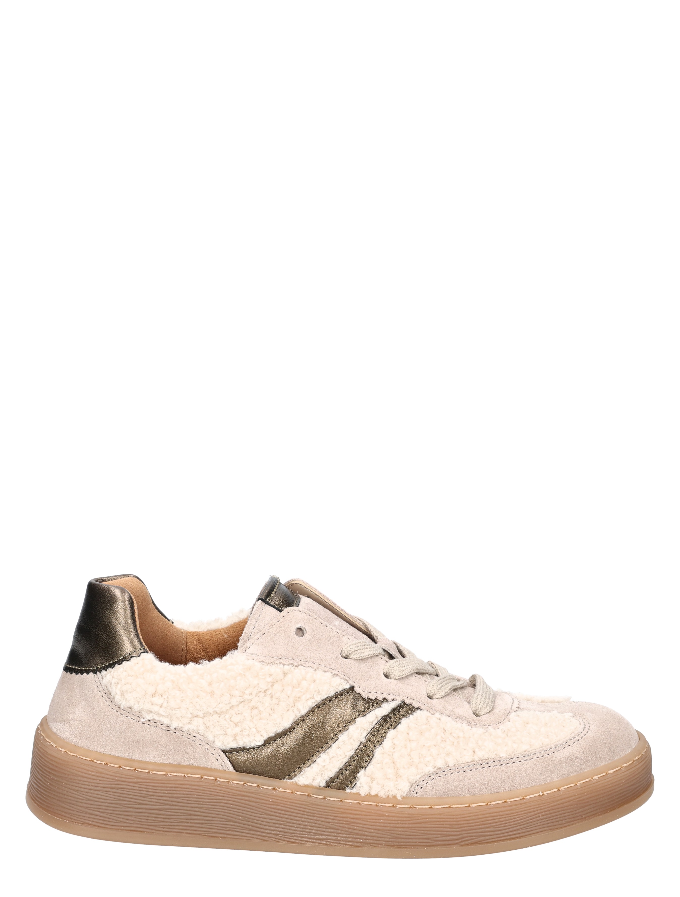 Gabor - 6018.01.004 004 panna/silk/cacao - Dames - Veterschoenen - Casual Veterschoenen - 51208_77_1