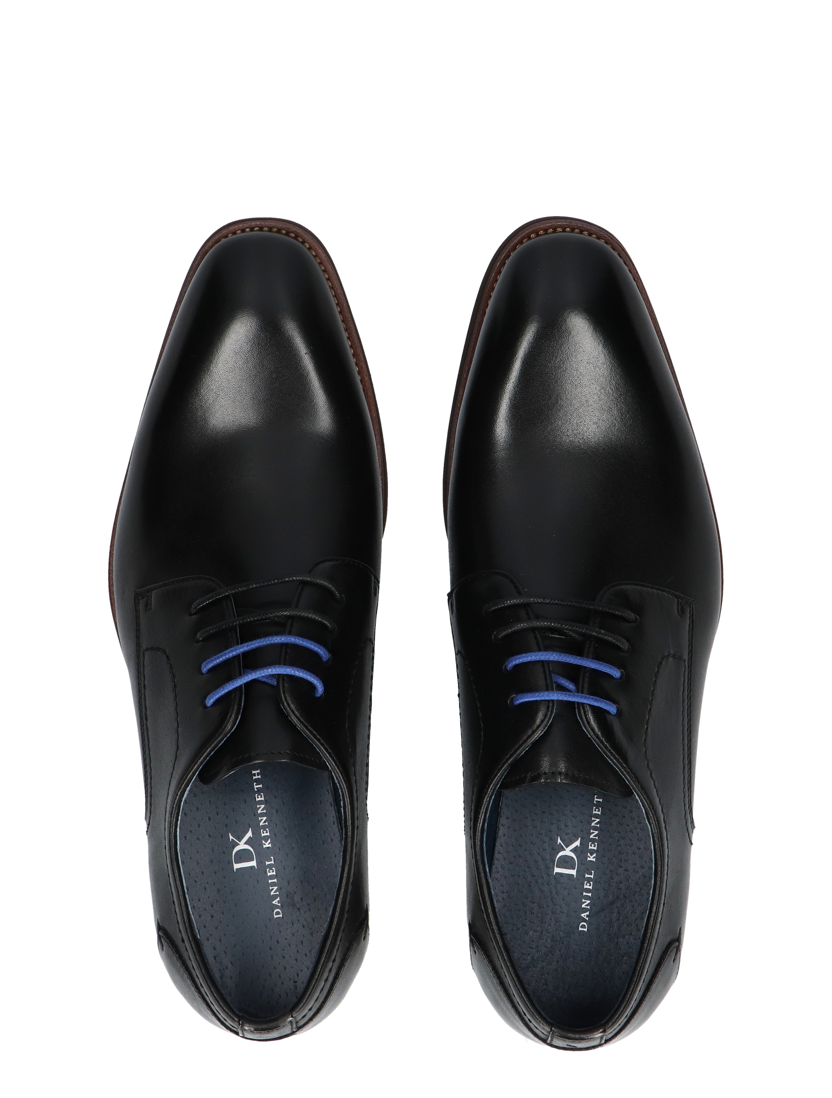 Daniel Kenneth - Ylan Black - Heren - Veterschoenen - Nette Veterschoenen - 49503_11_7