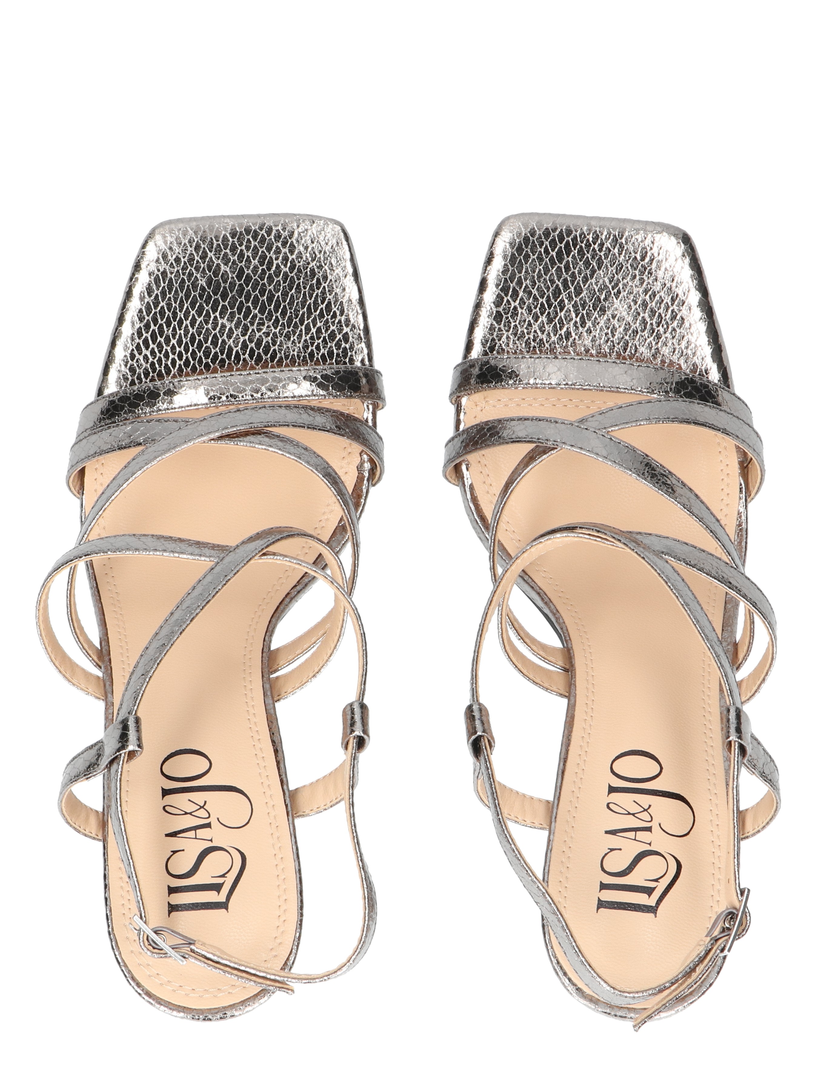 Lisa & Jo - Wesy Bronze - Dames - Sandalettes - 47606_52_8