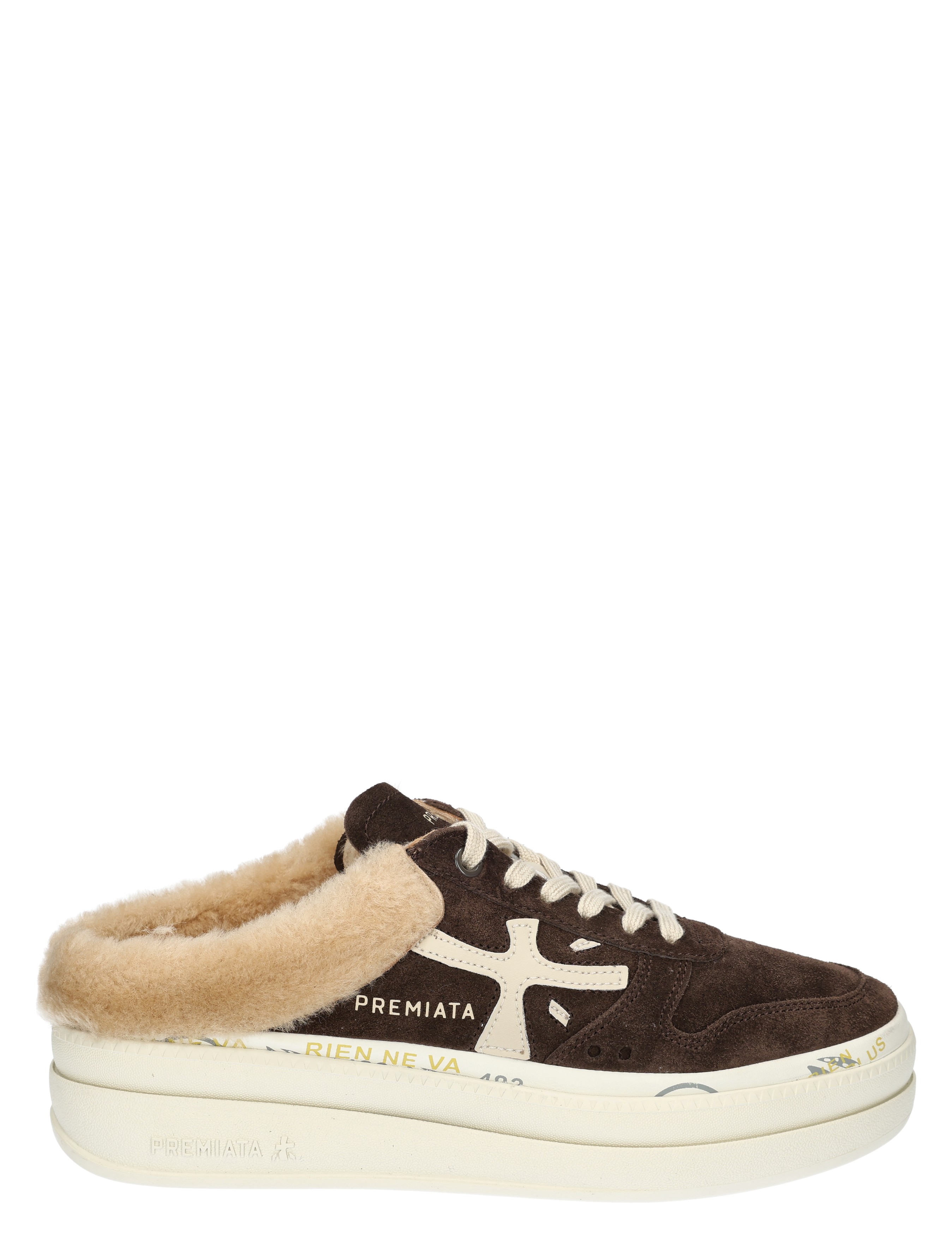 Premiata - Micol Women 7851 Brown - Dames - Sneakers - Slip On Sneakers - 51089_22_1