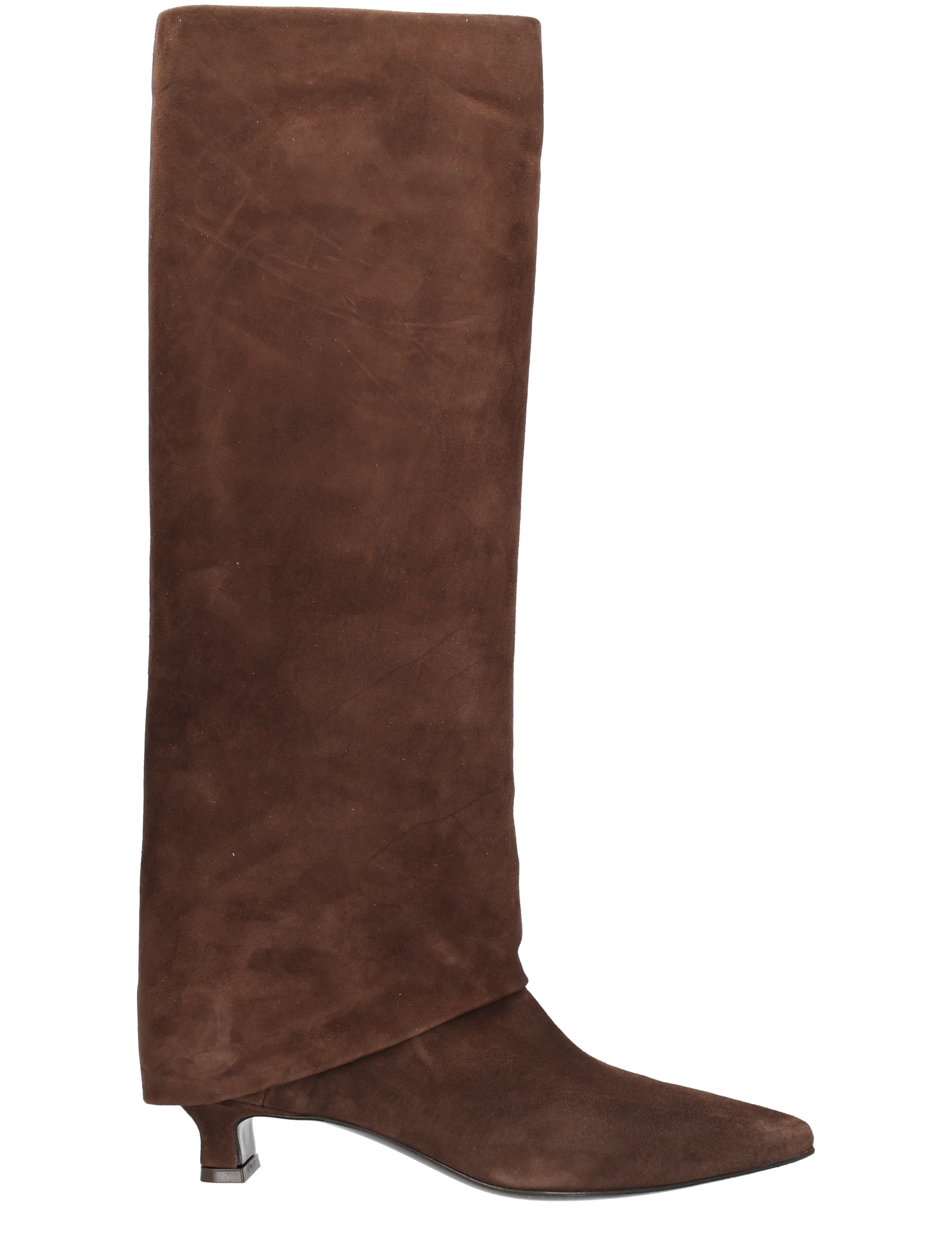 Julie Dee - BR301 Camoscio 28 Moro - Dames - Boots - Lange Laarzen - 49182_22_1