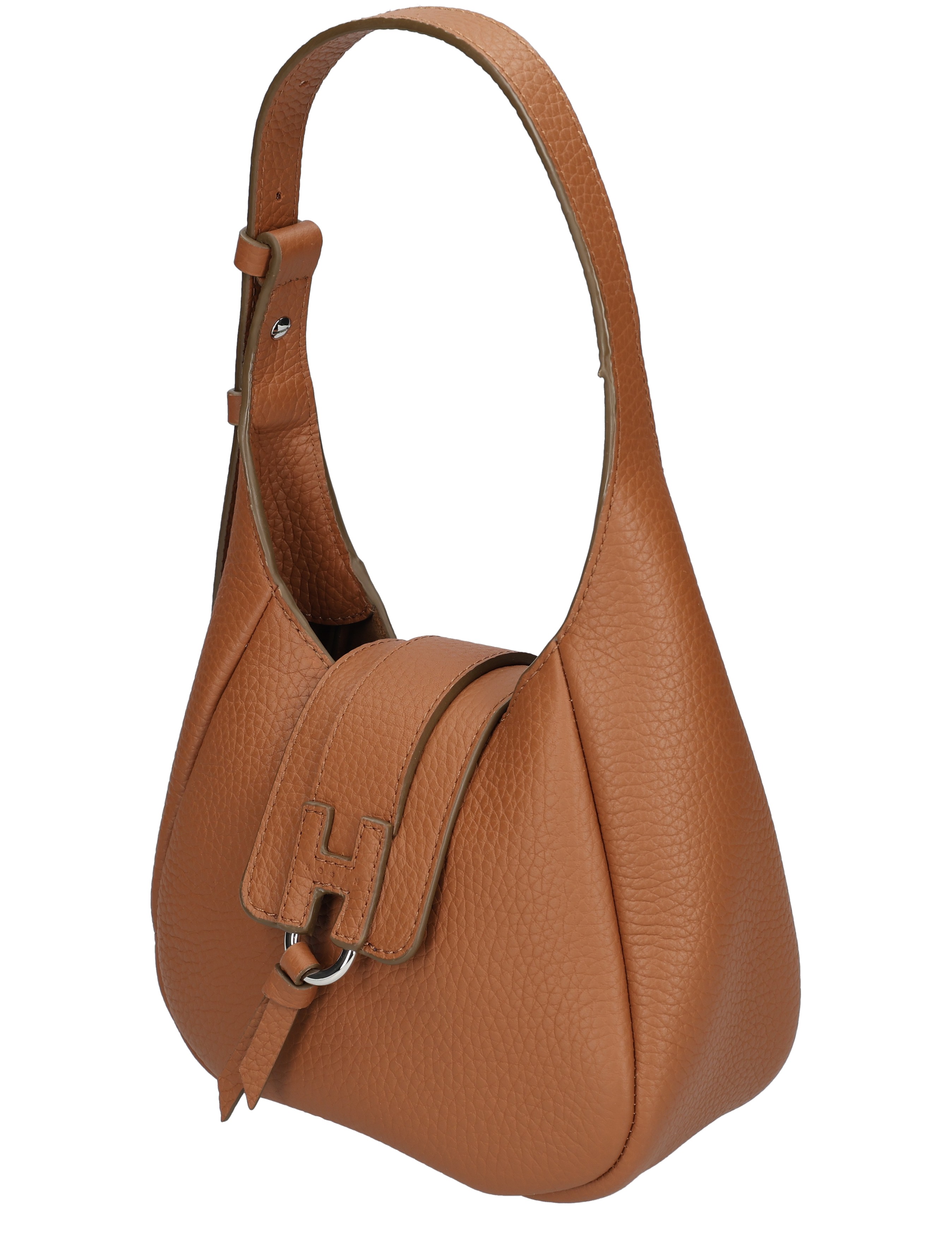 Hogan - Trend Hobo Bag Mini Brown - Dames - Schoudertassen - 49669_22_2