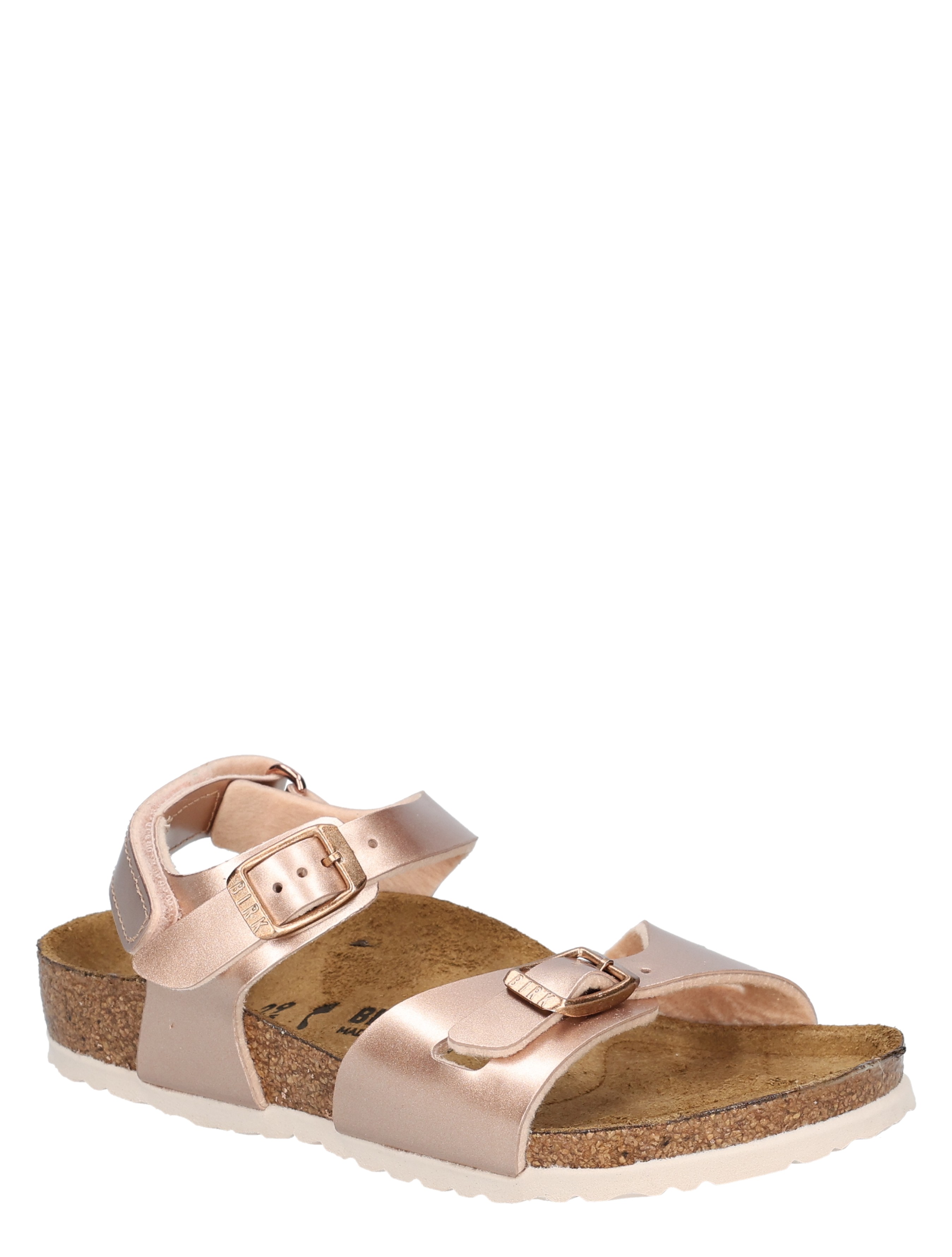Birkenstock - Rio Kids Birko Flor Metallic Copper Narrow - Meisjes - Sandalen - 50691_48_3