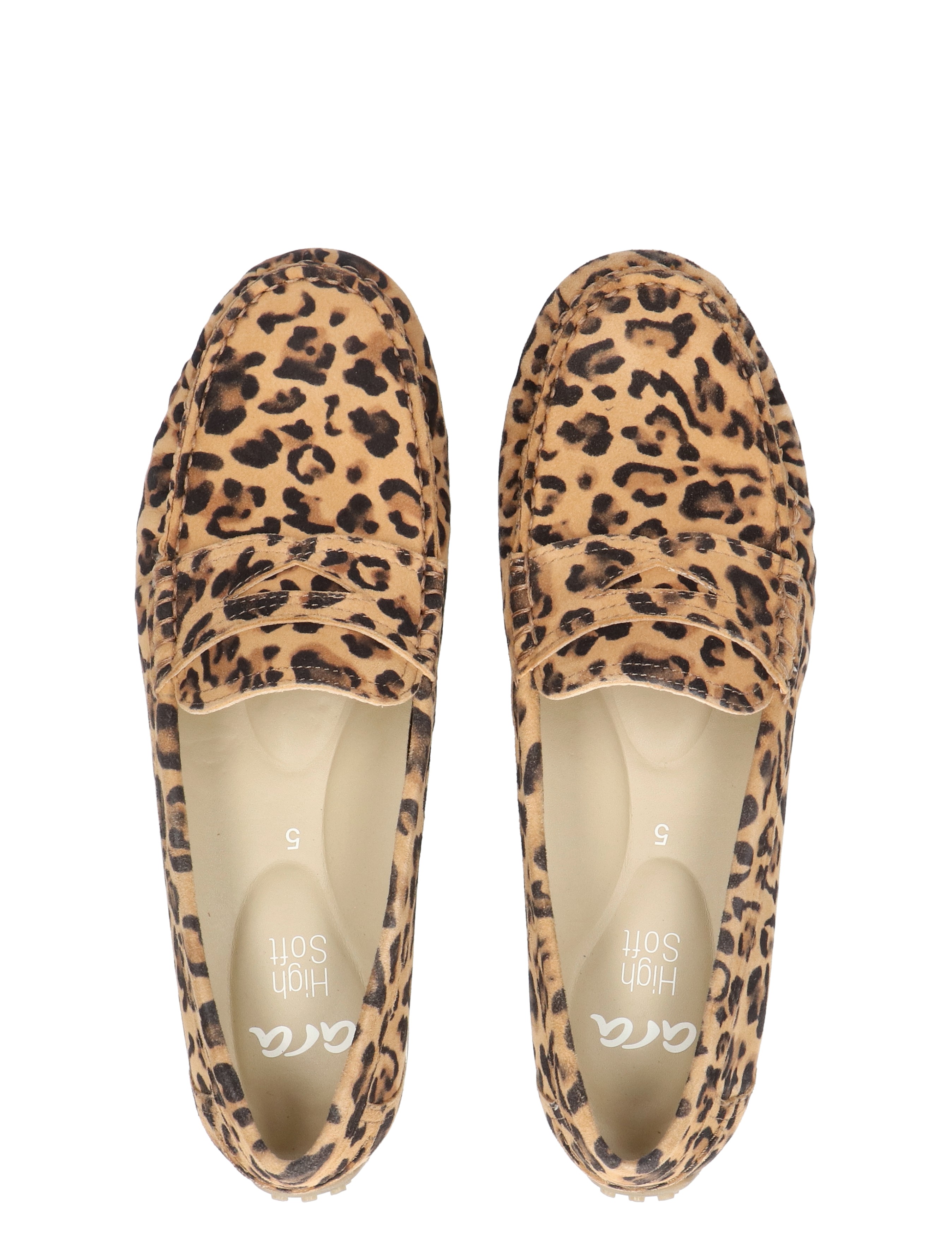 Ara - 12-27702-17 17 Natural Green - Dames - Loafers - 50426_66_7