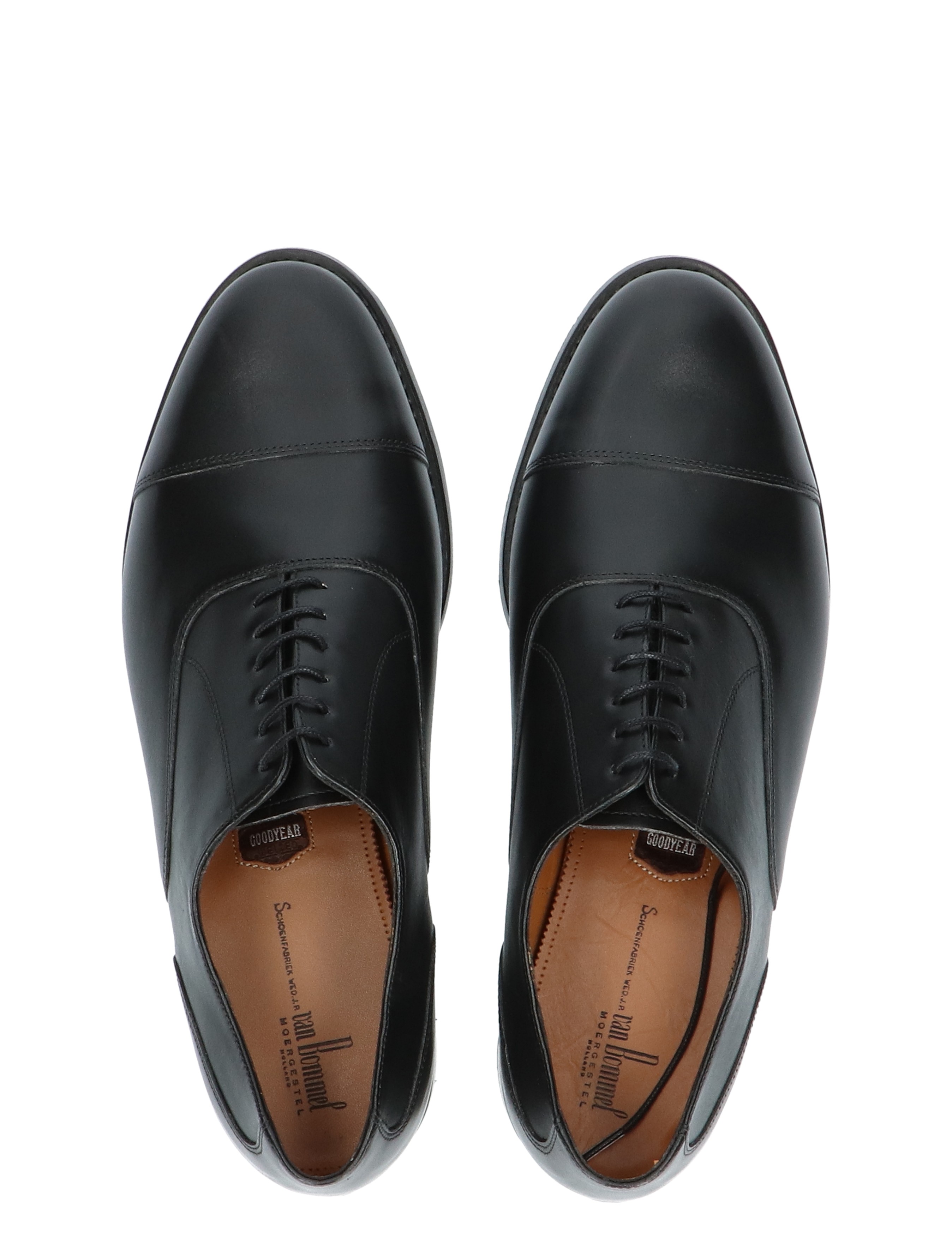 Van Bommel - 30092 Olda 10-01 Black H-Wijdte - Heren - Veterschoenen - Nette Veterschoenen - 18371_11_7