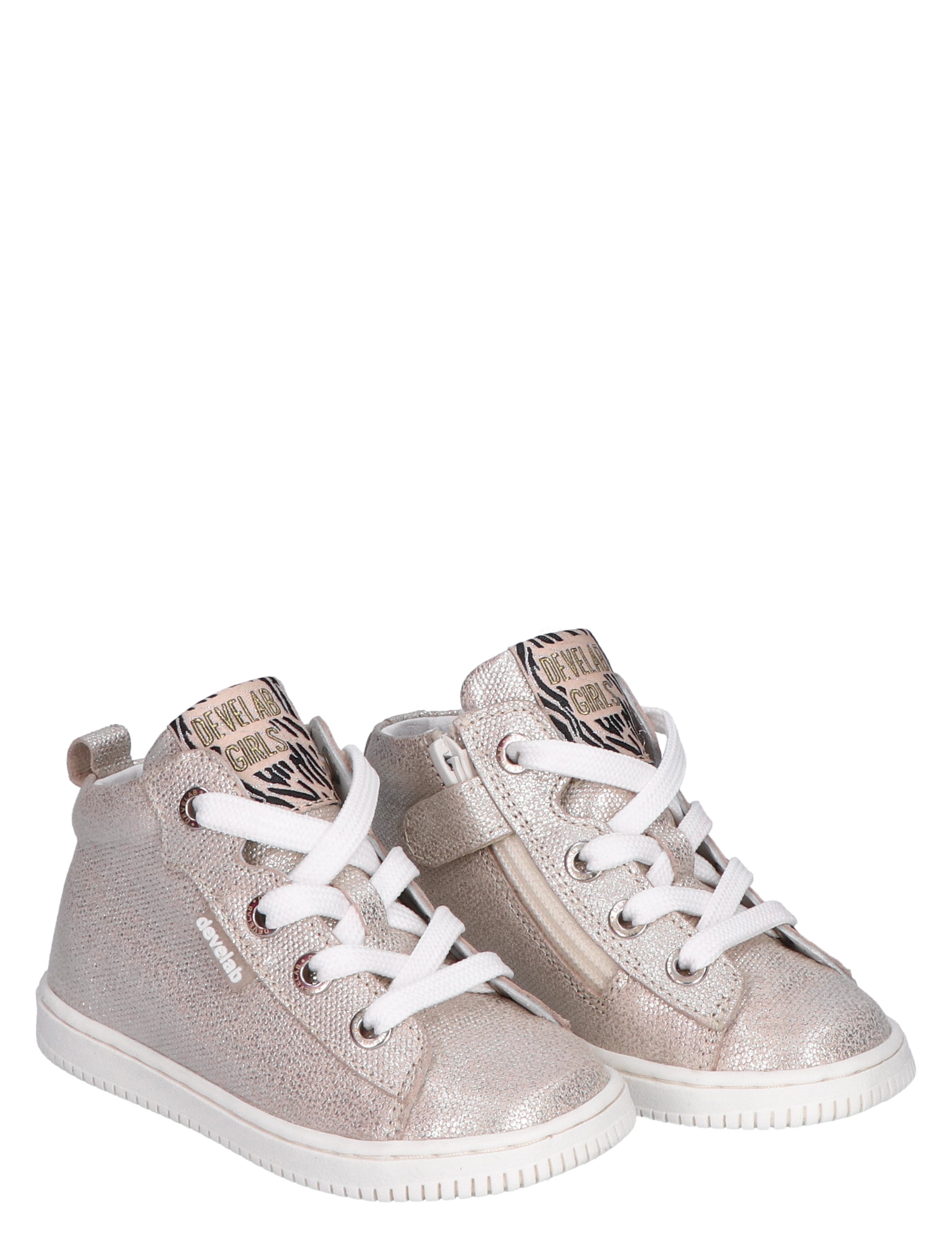 Develab - 44326 351 Gold Metallic - Meisjes - Sneakers - Hoge Sneakers - 44546_53_5