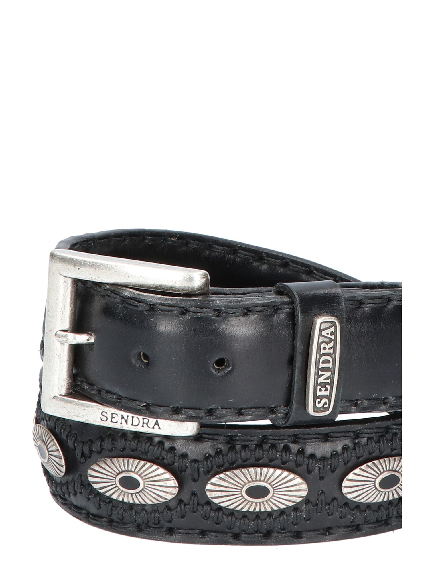 Sendra - 7608 Riem Black - Dames - Heren - Riemen - Riemen - 20351_11_5