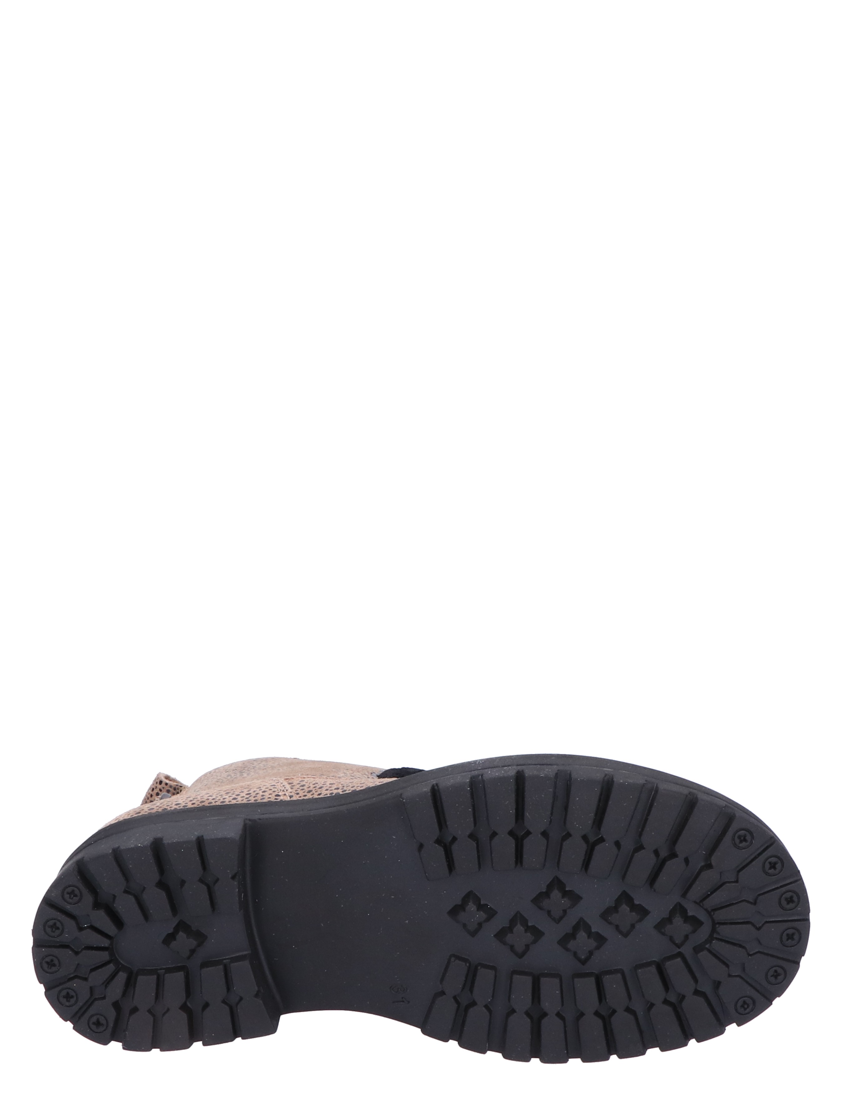 Braqeez - 424558 Taupe - Meisjes - Veter Boots - Boots - Biker Boots - 45734_77_8