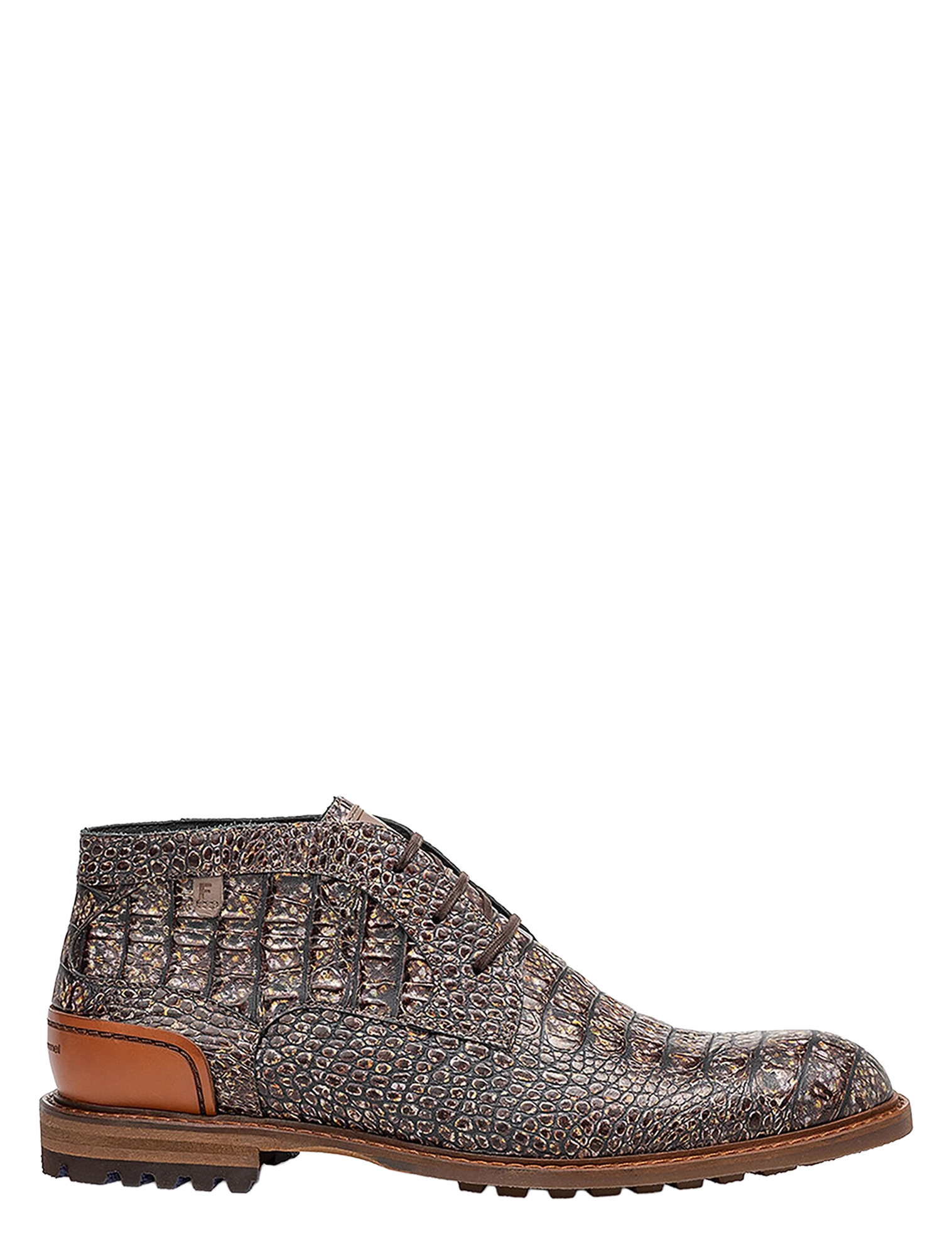 Floris van Bommel - Crepi SFM-50159 34-01 Taupe H-Wijdte - Heren - Boots - Veter Boots - 50140_77_1