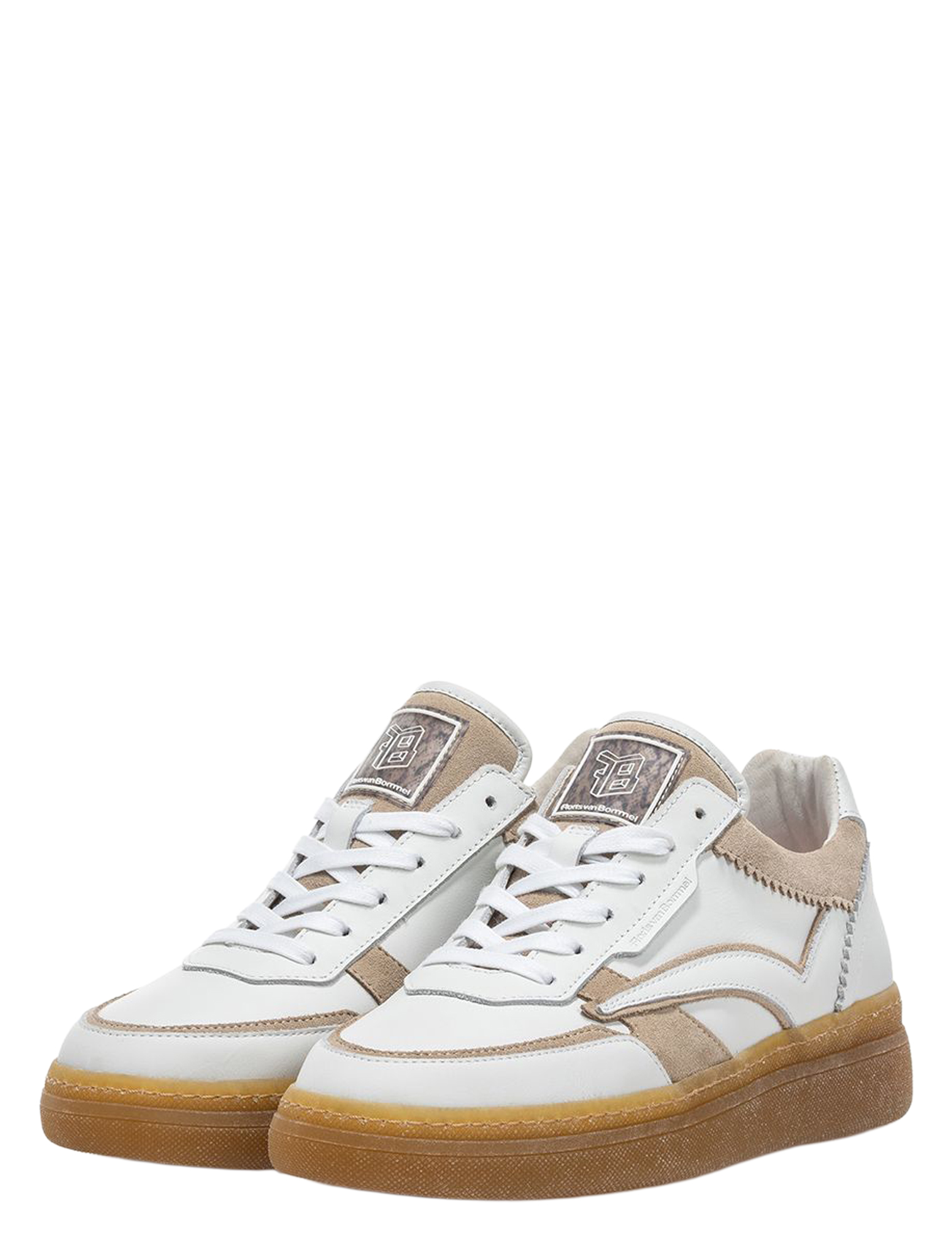Floris van Bommel - Fygi 10158 01.01 Dark White - Dames - Sneakers - Lage Sneakers - 51487_87_2
