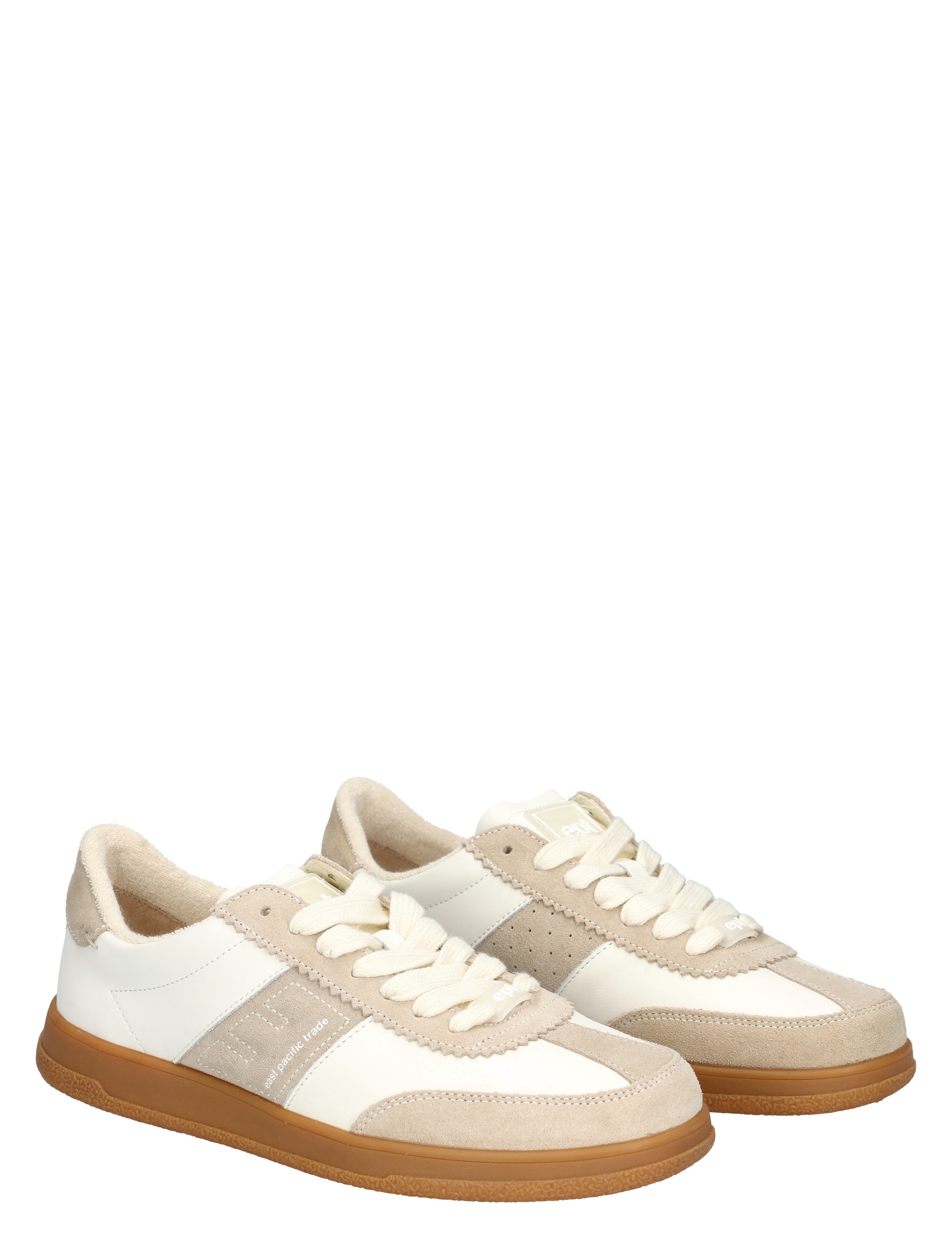 East Pacific Trade - Santos Men Beige White - Heren - Lage Sneakers - Sneakers - 50372_87_5