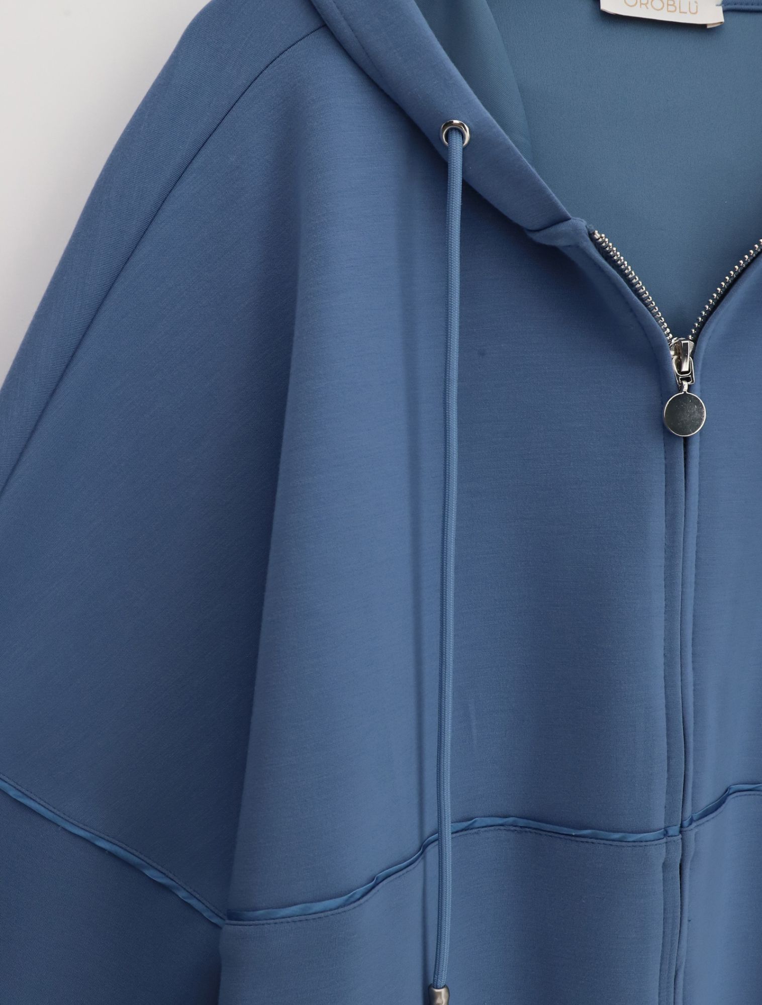 Oroblu - Boarding Pass Hoody Denim - Dames - Truien en Sweaters - 48547_33_3