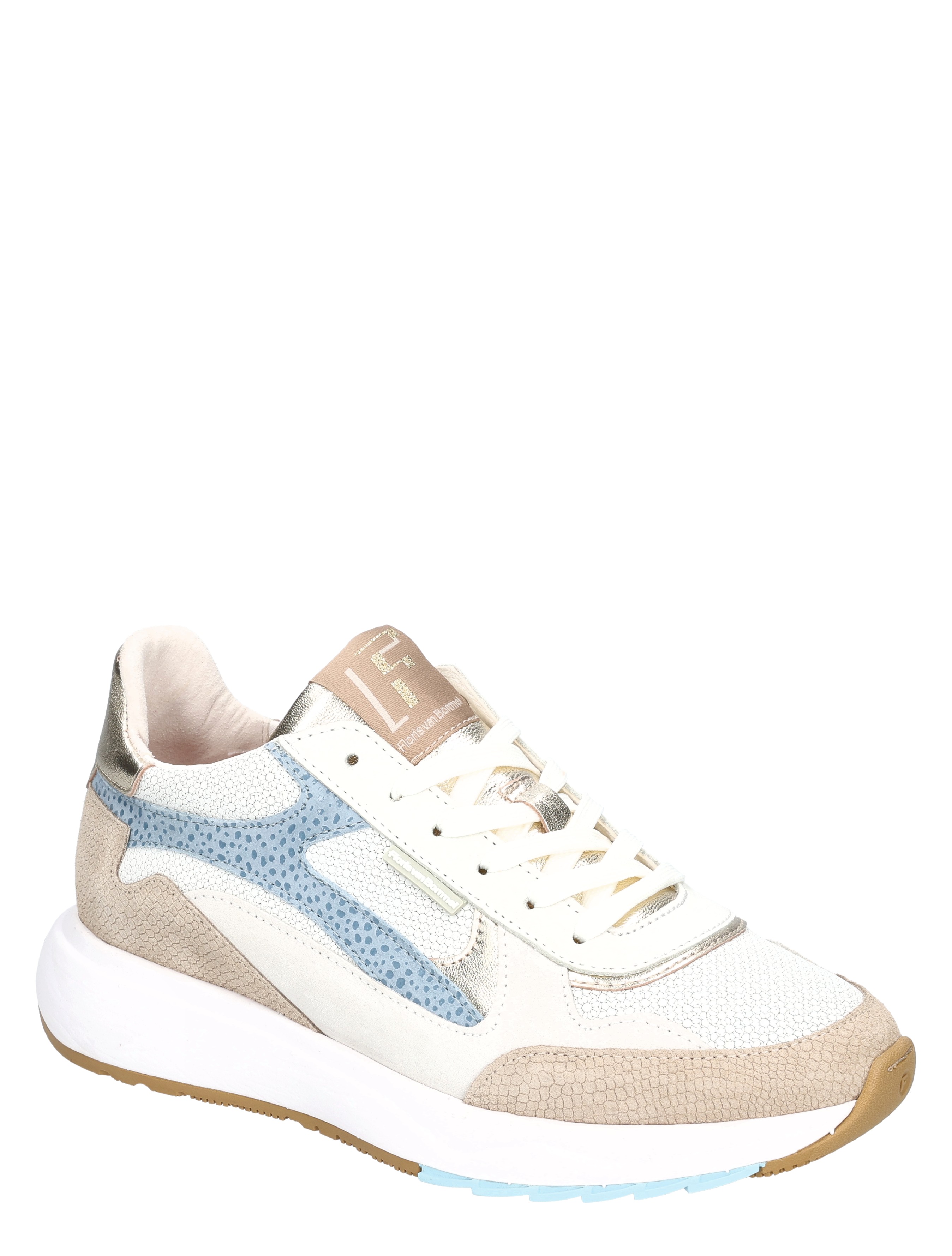 sneaker, casual, witte sneaker, gemêleerd, platform