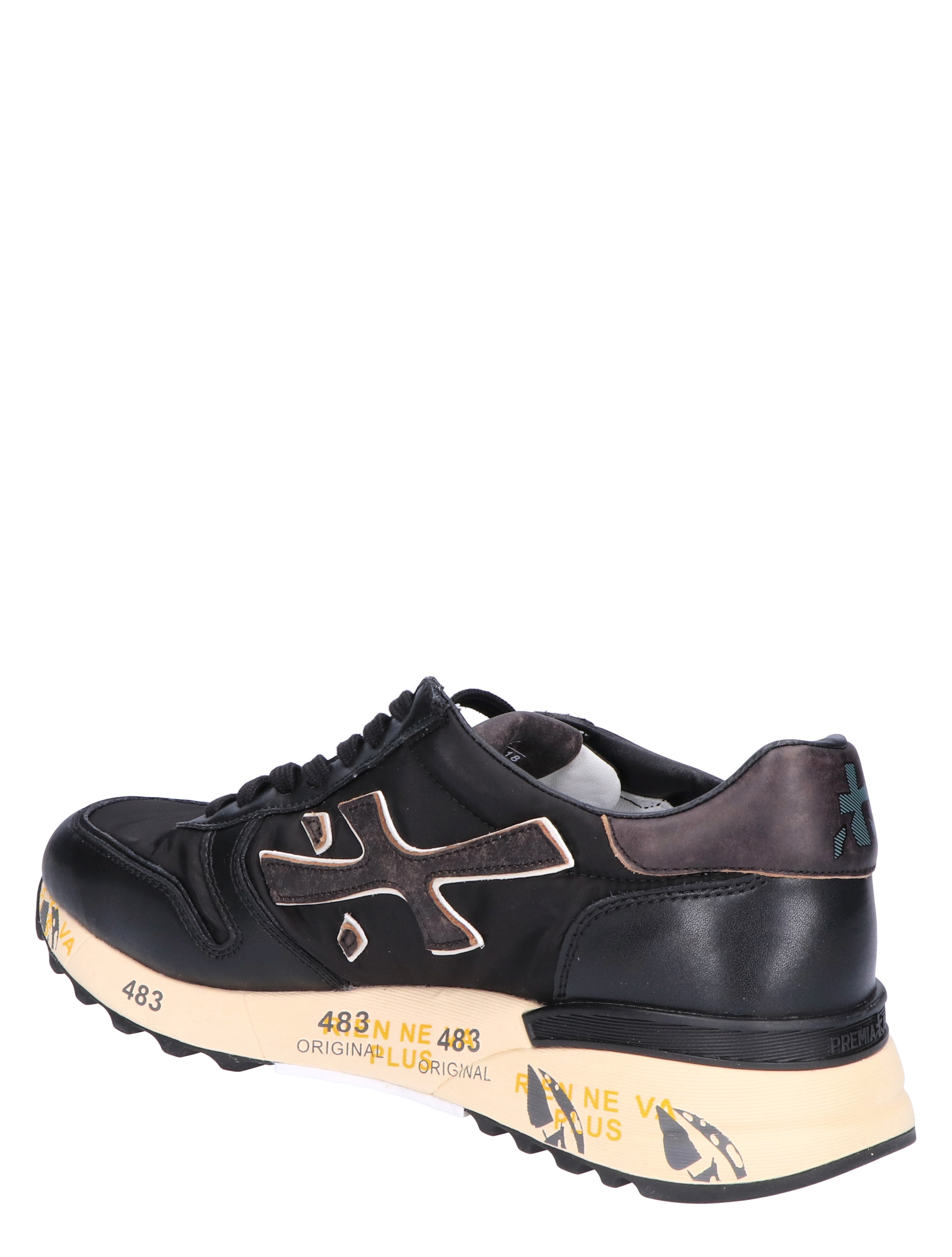Premiata - Mick Men 6418 Black - Heren - Lage Sneakers - Sneakers - 45568_11_4