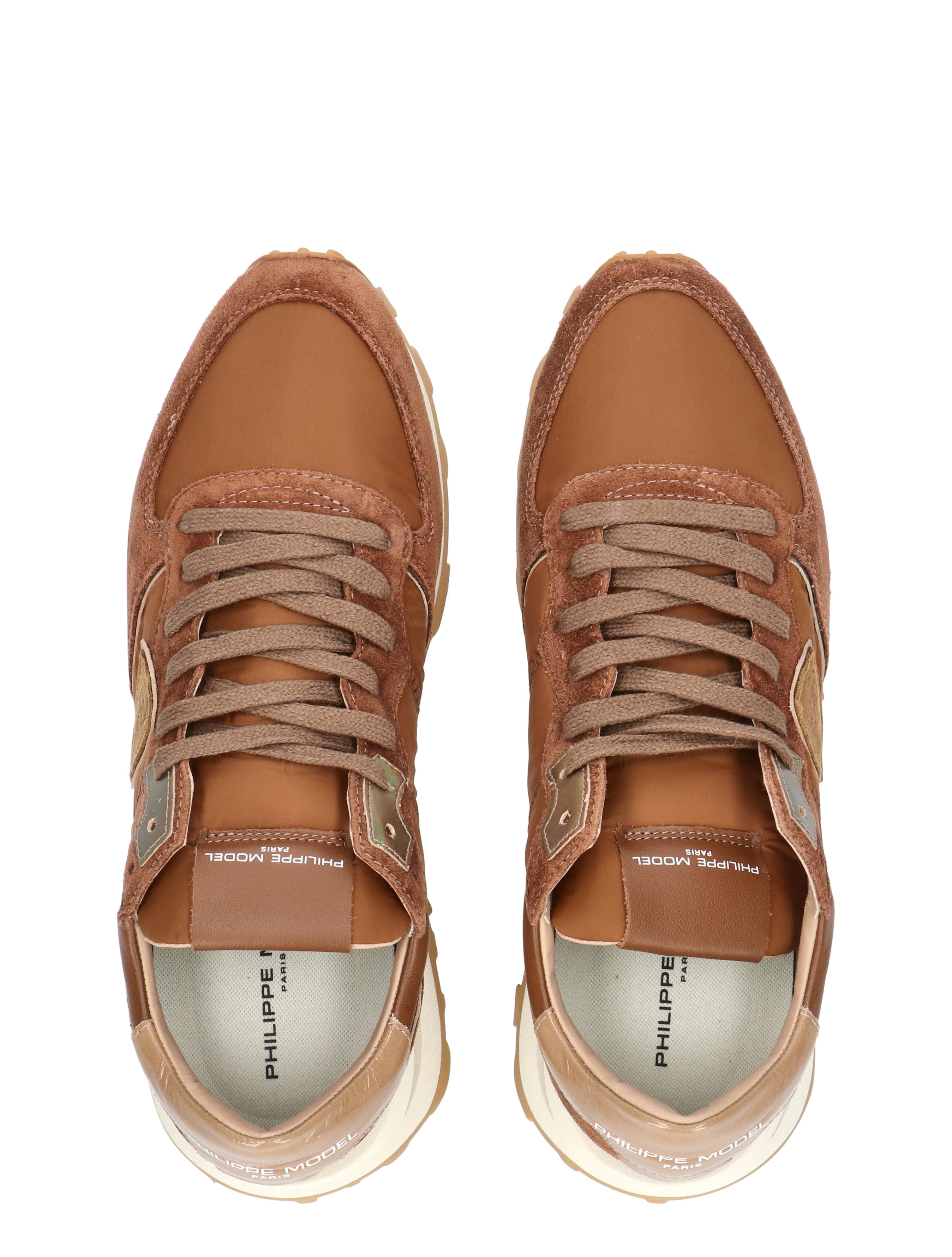 herenschoenen, casual sneaker, bruine kleur, veters, suède