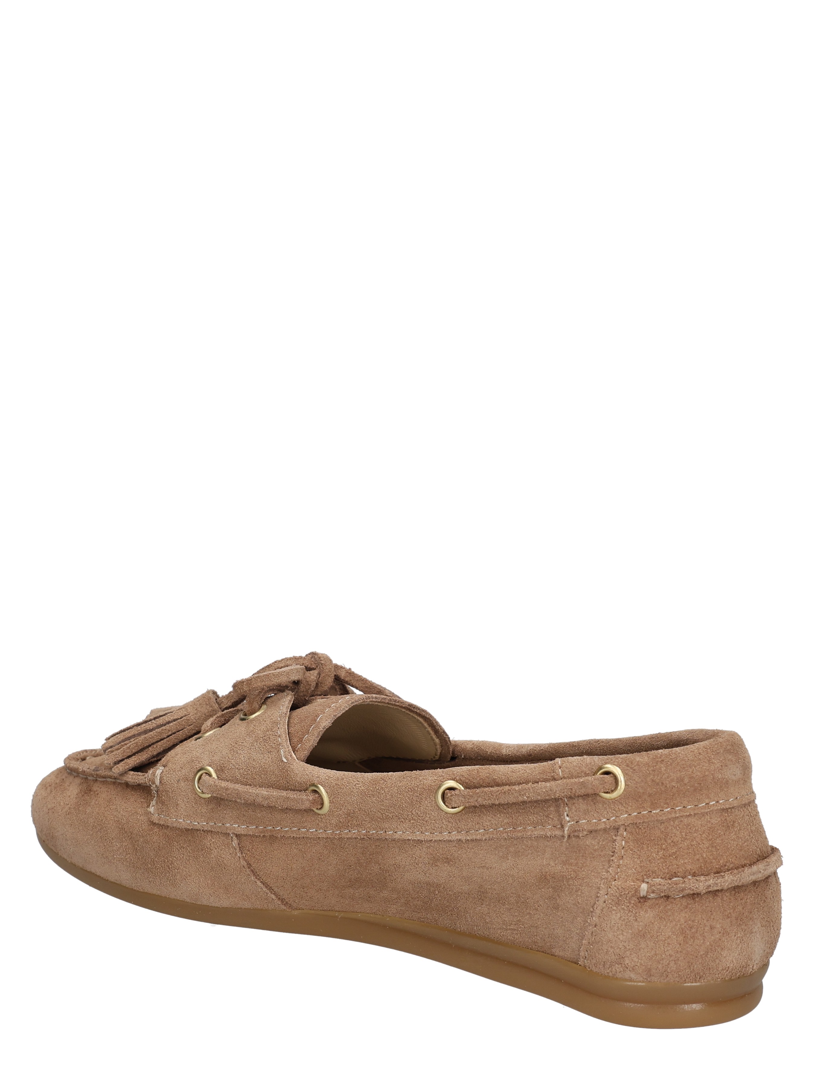 Toral Shoes - Shima Suede Moccasin Beige Gold - Dames - Loafers - 49646_77_4