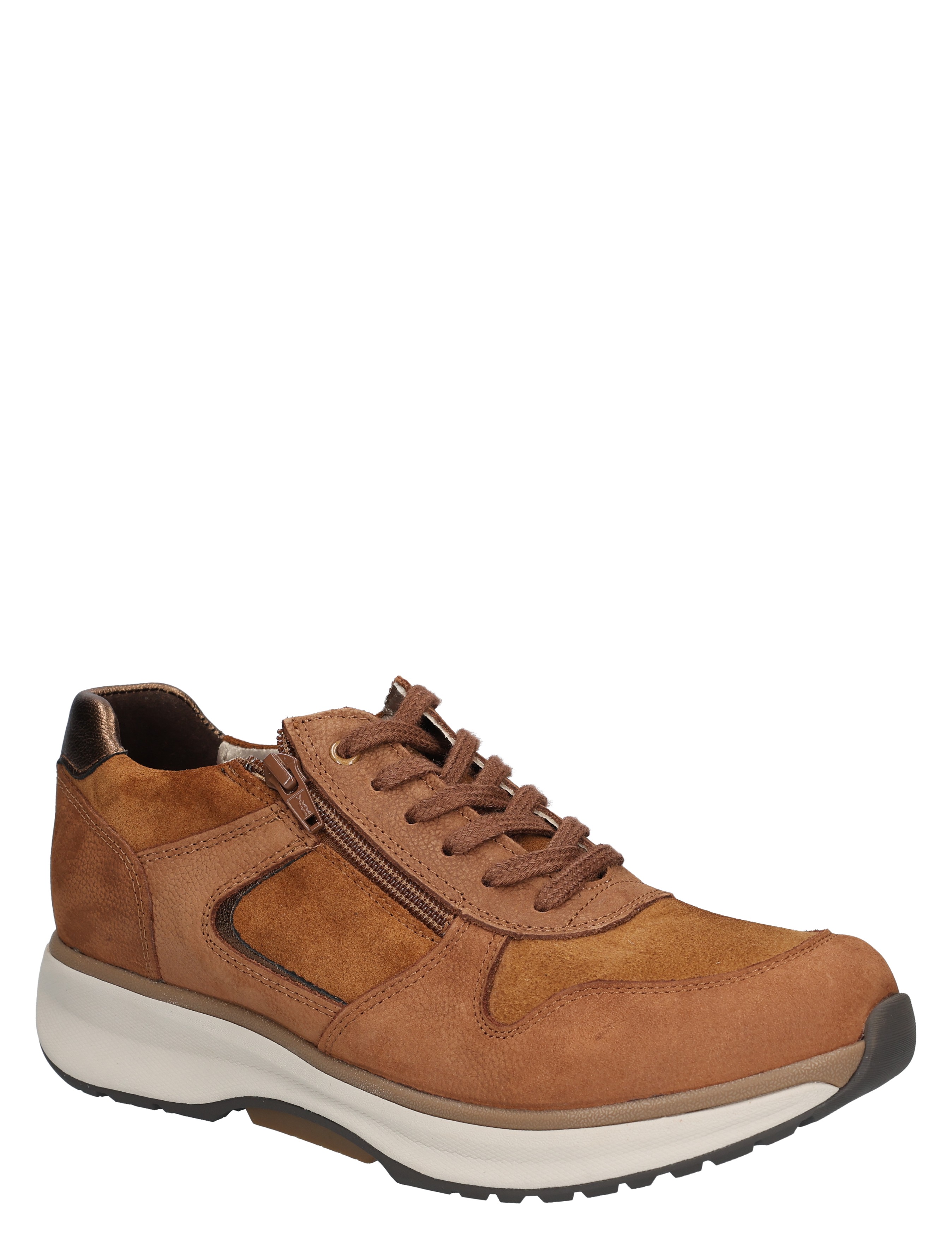 Xsensible - 30150.2 330 Cognac G-Wijdte - Dames - Veterschoenen - Casual Veterschoenen - 48569_02_3